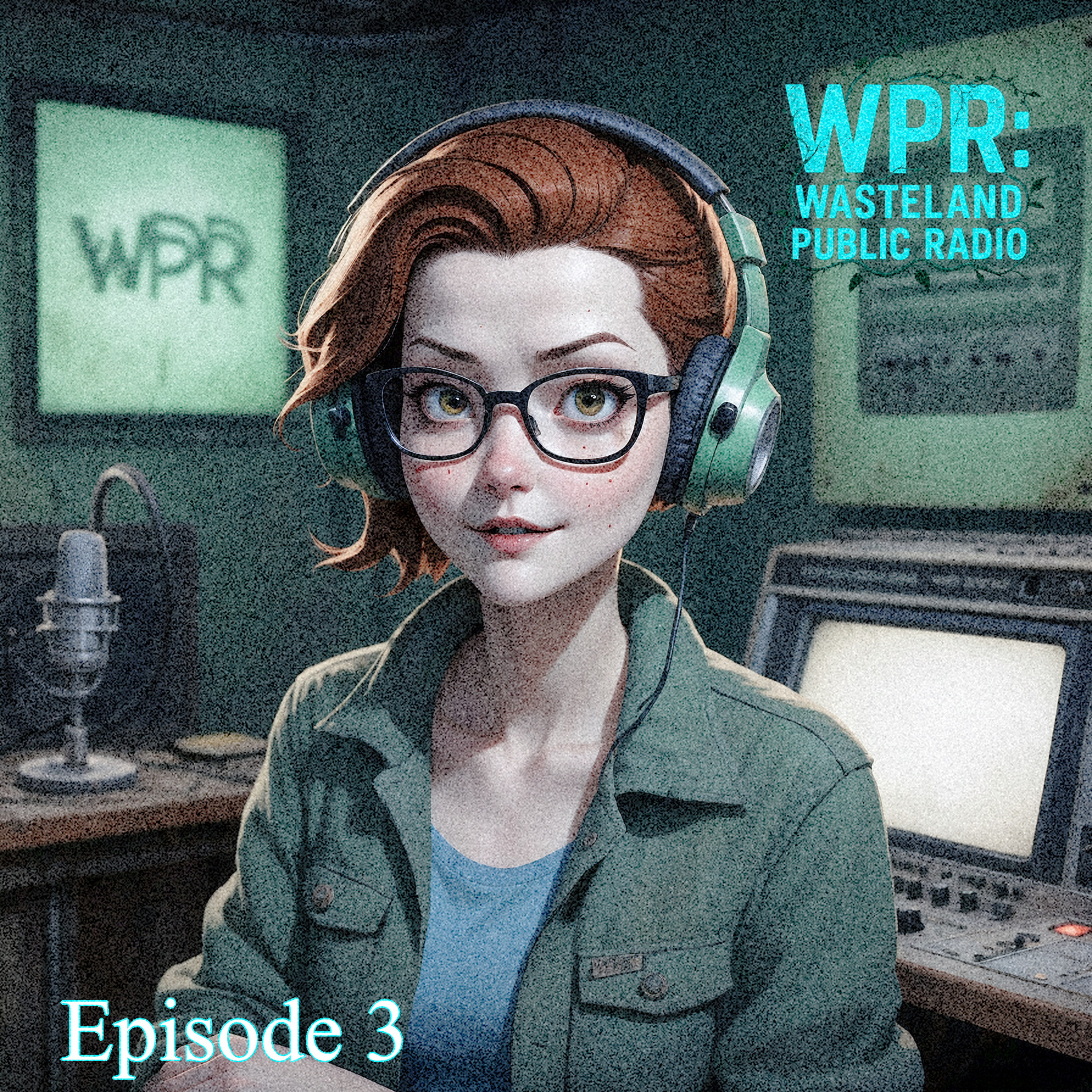 Wasteland Public Radio (WPR) — Ep. 3: Iron Teeth, Thawing Dead & the Lost Nevada Frequency | Post-Apocalyptic Survival Radio, Community Alerts, Dark Humor