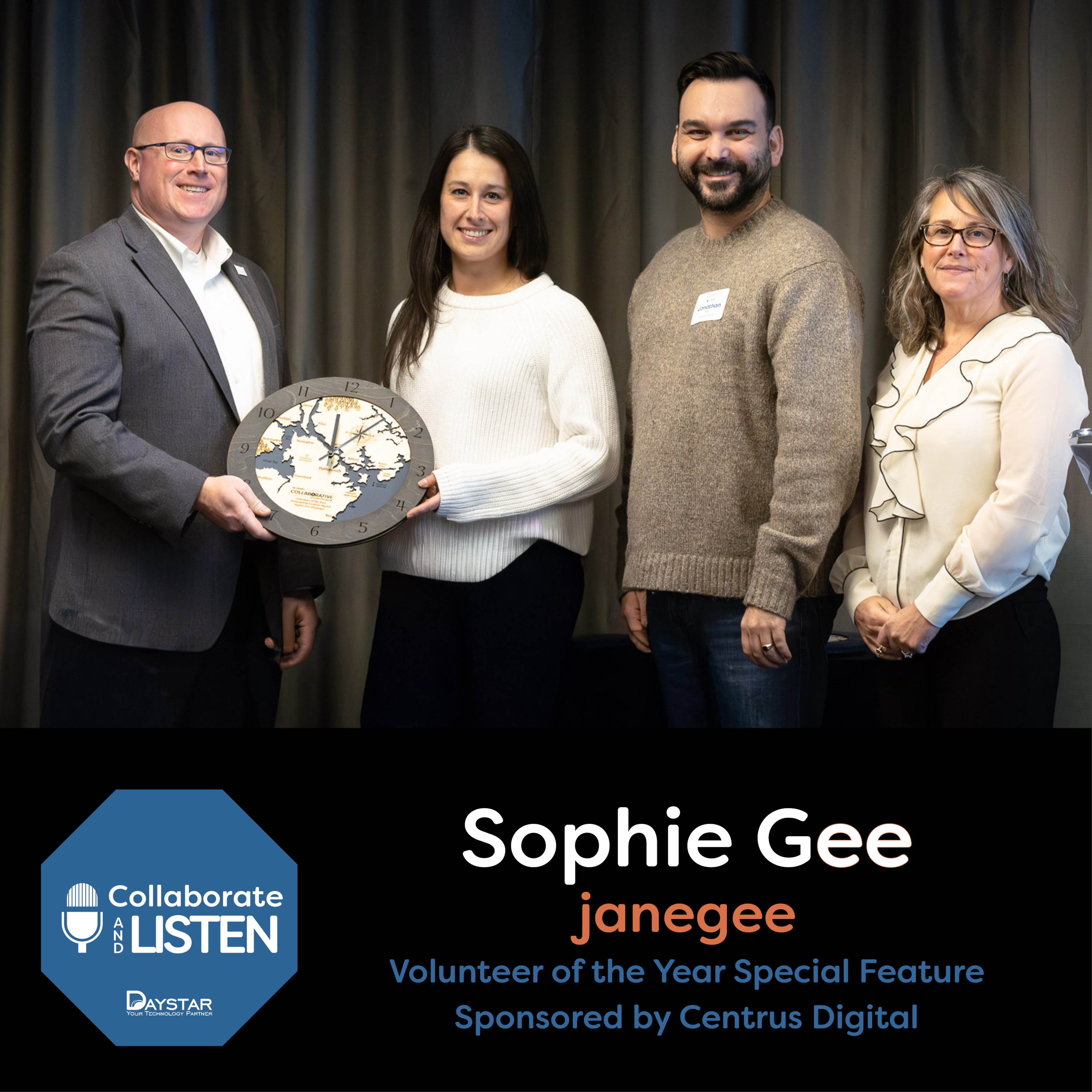 Sophie Gee, 2025 Volunteer of the Year episode artwork