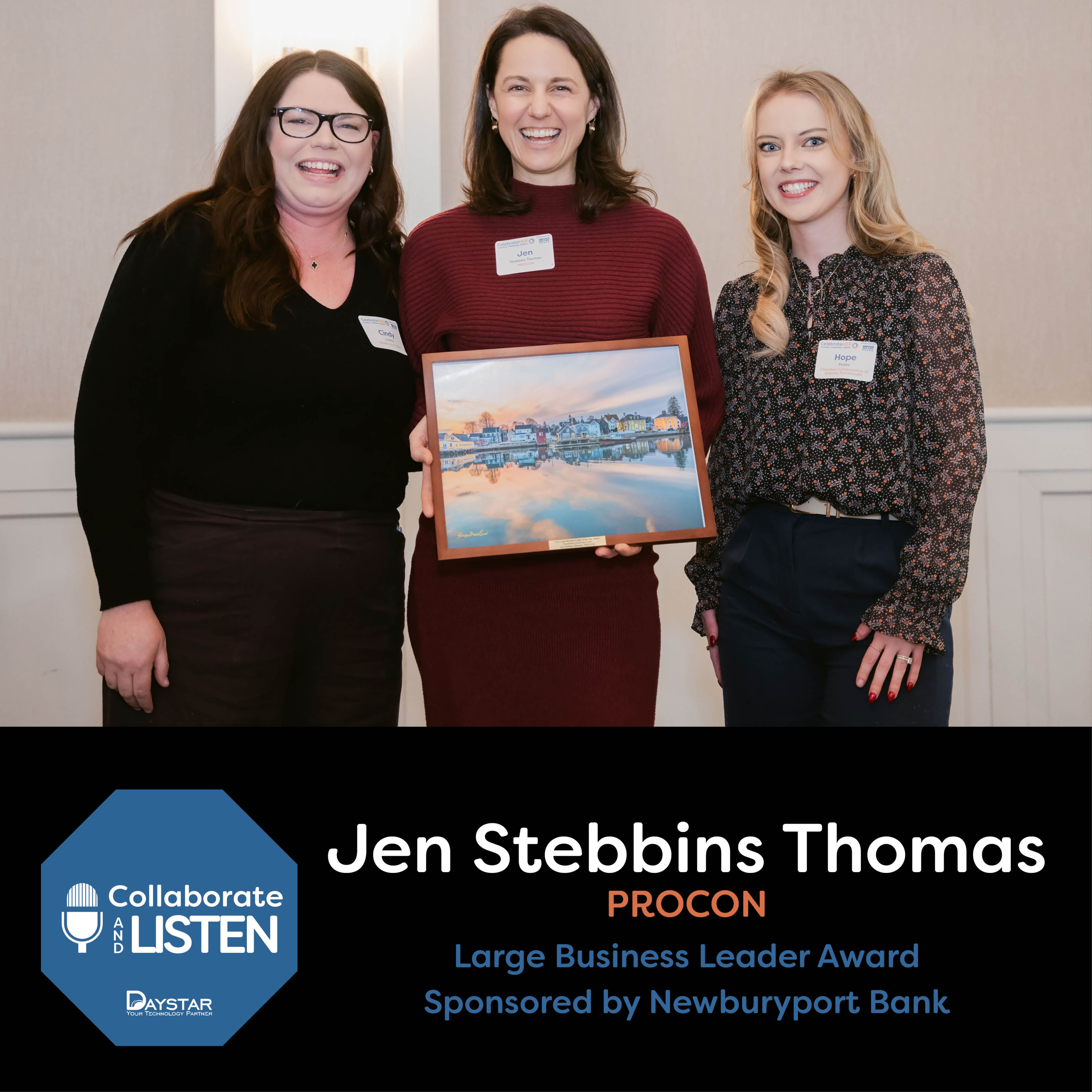 Jen Stebbins Thomas, 2026 CelebrateHER Large Business Leader of the Year episode artwork
