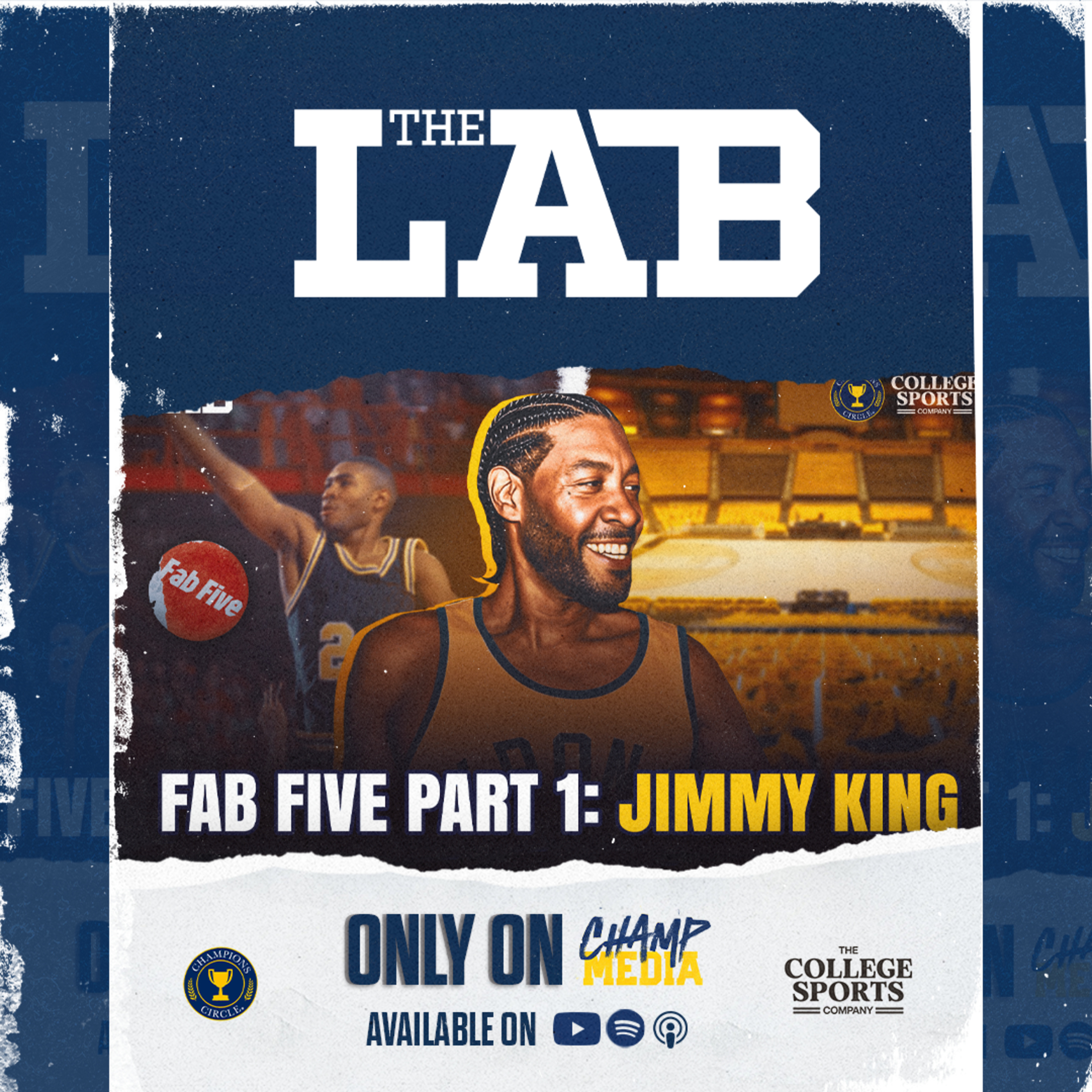 Fab Five LEGEND Jimmy King Tells All: UNTOLD Michigan Basketball Stories, NIL, Life After Basketball episode artwork