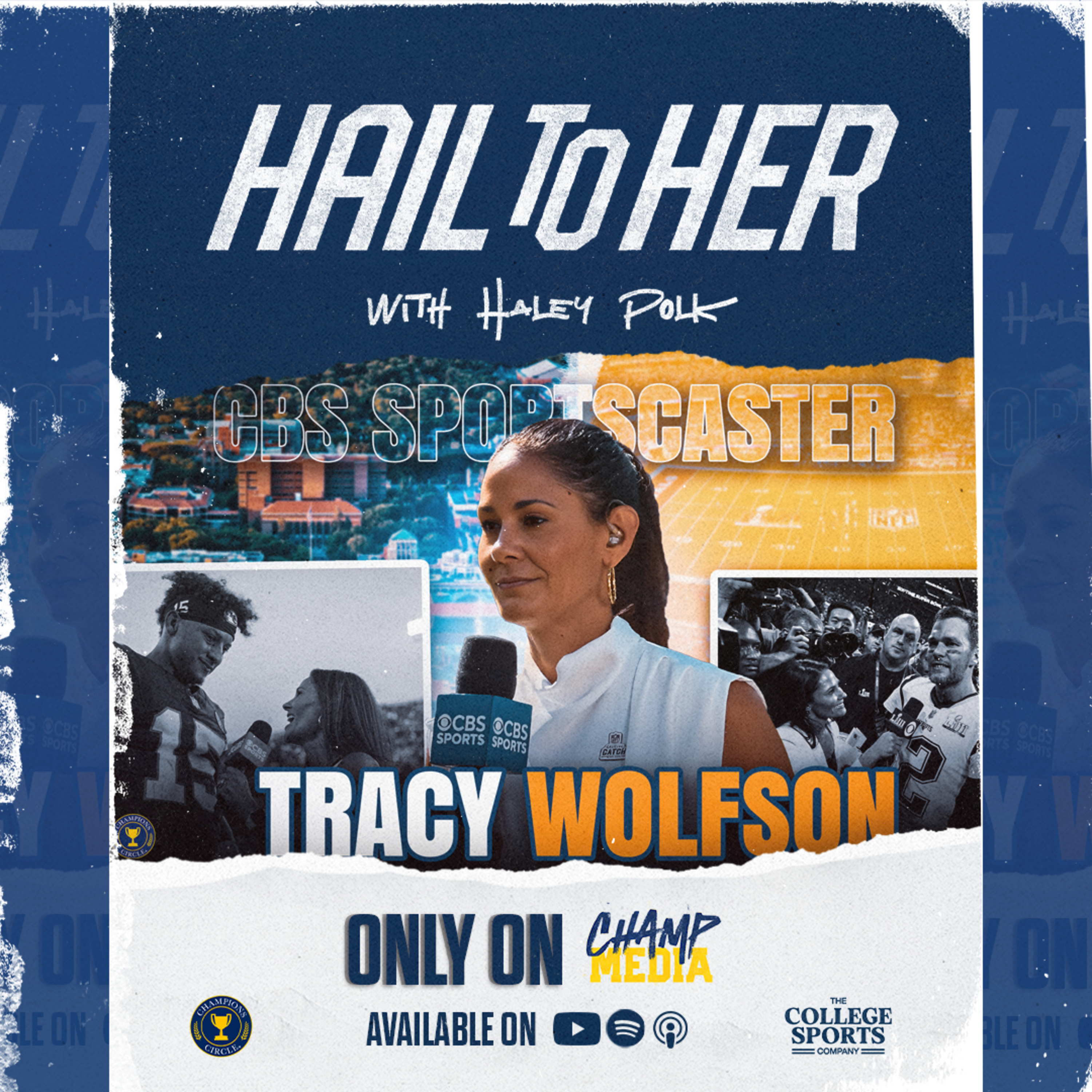From Michigan to the Super Bowl: Inside Tracy Wolfson’s Rise to Sports Media Stardom episode artwork