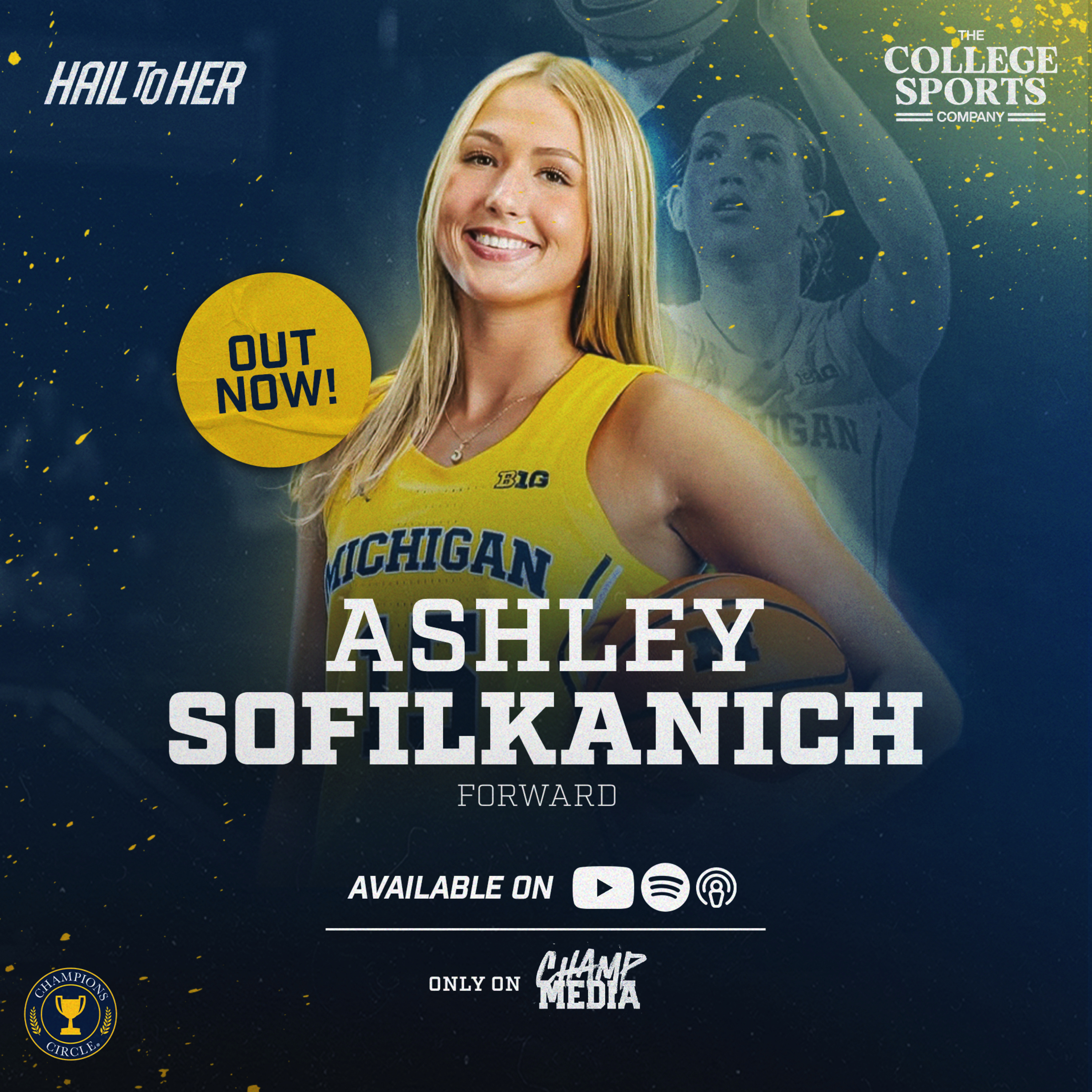 What BIG TEN Basketball REALLY Looks Like... Ashley Sofilkanich TELLS ALL | Hail To Her episode artwork