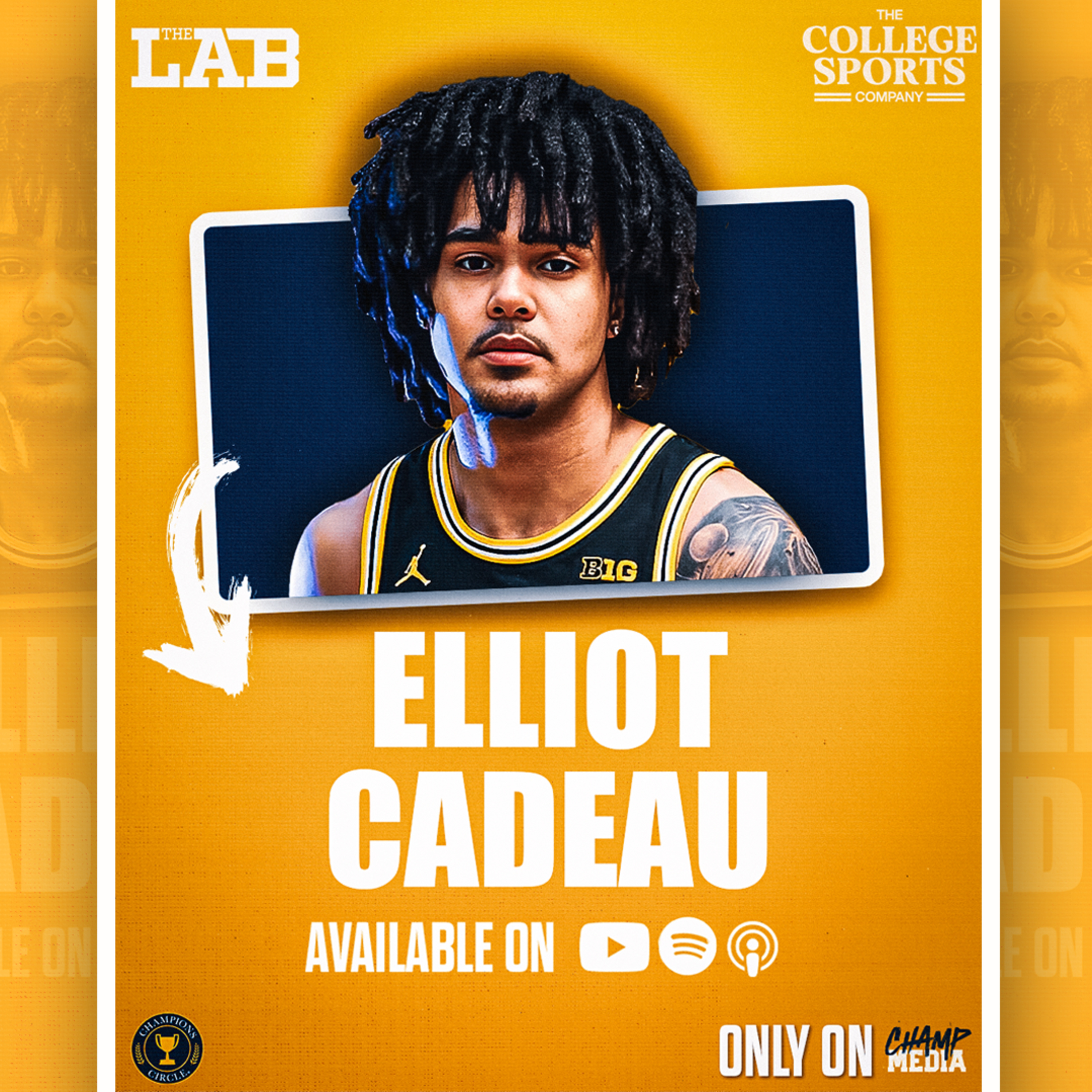 The Kind of STAR POWER Elliot Cadeau Brings to Michigan Basketball | The Lab  episode artwork
