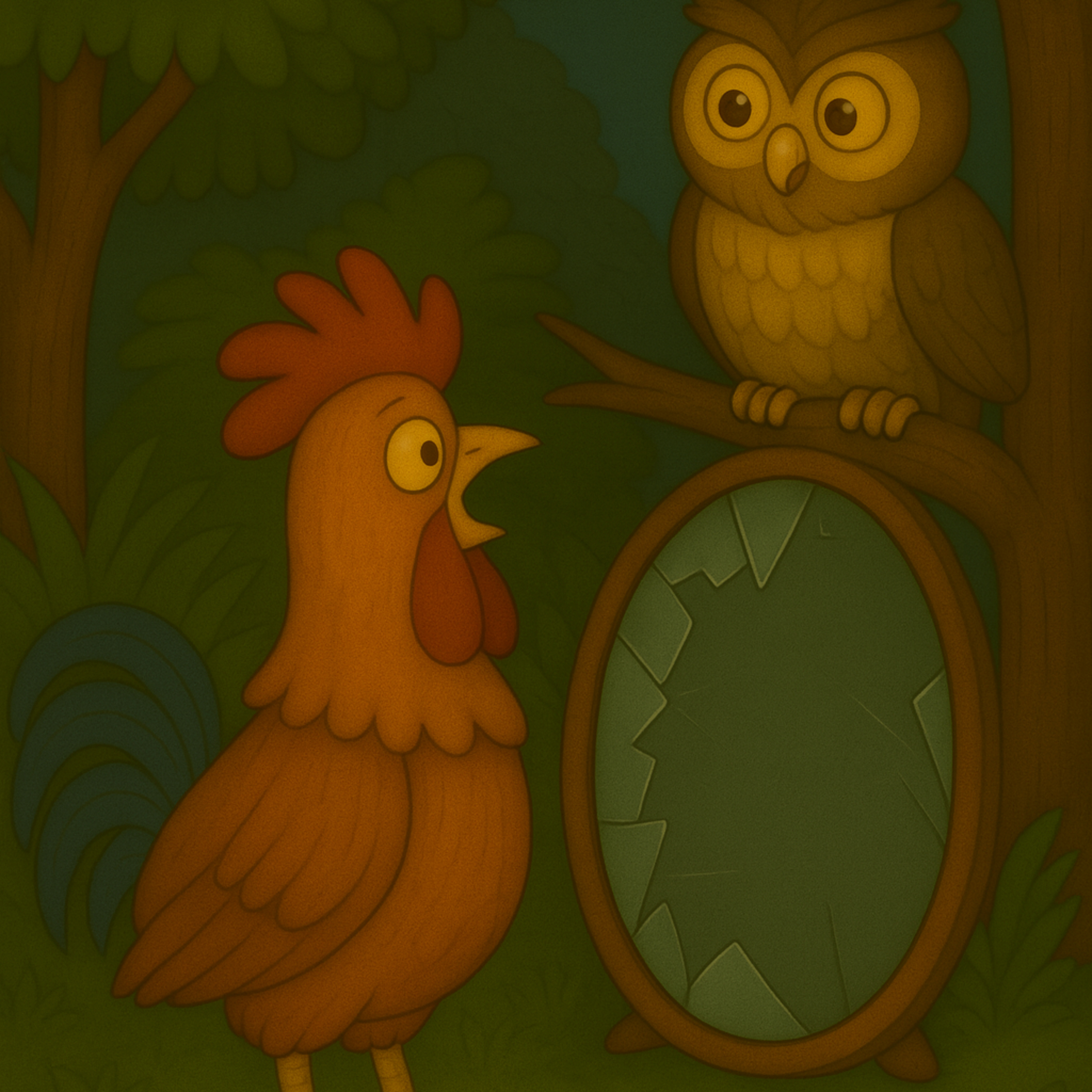 O Galo e o Espelho Quebrado episode artwork