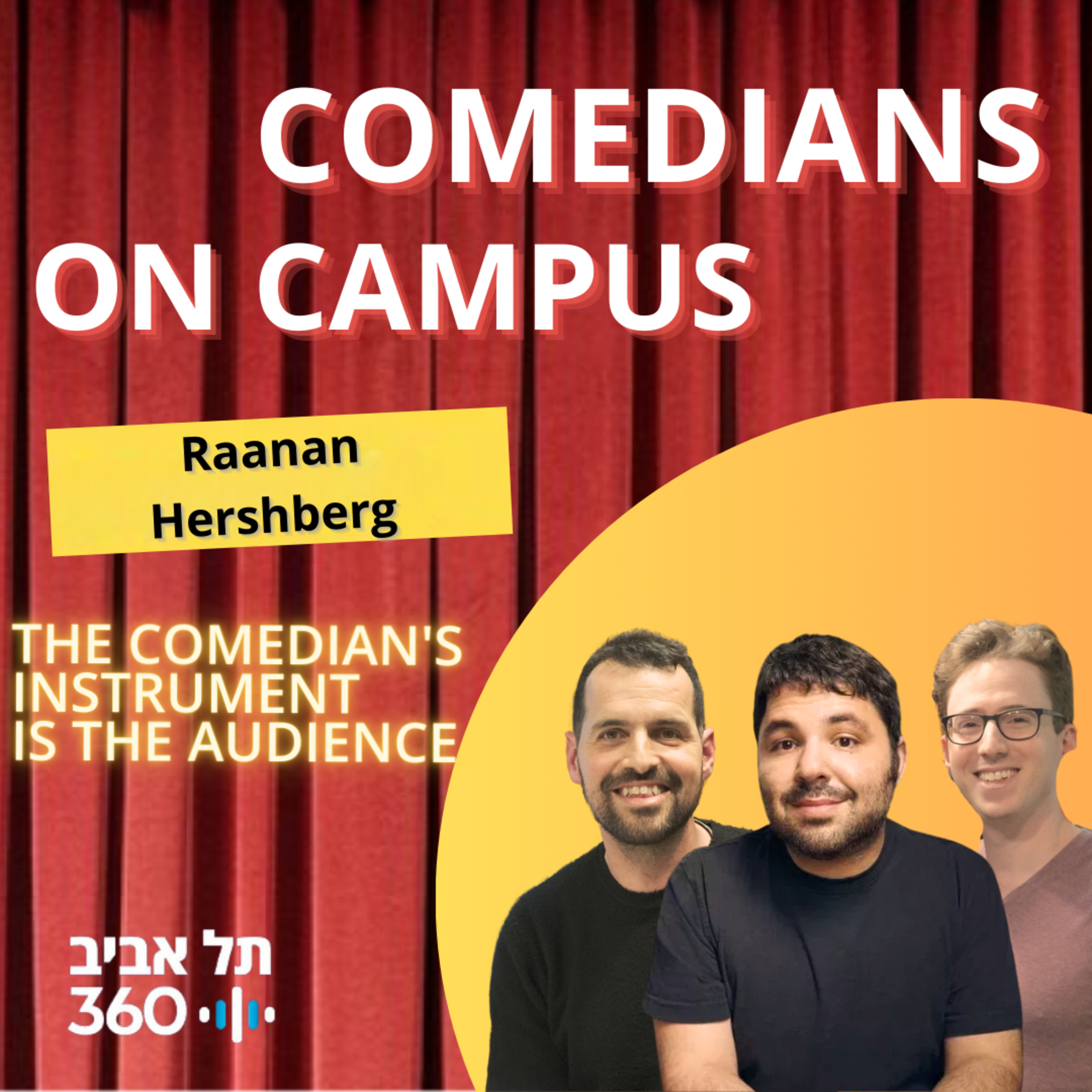 Chapter 13 - Raanan Hershberg — The comedian's instrument is the audience episode artwork