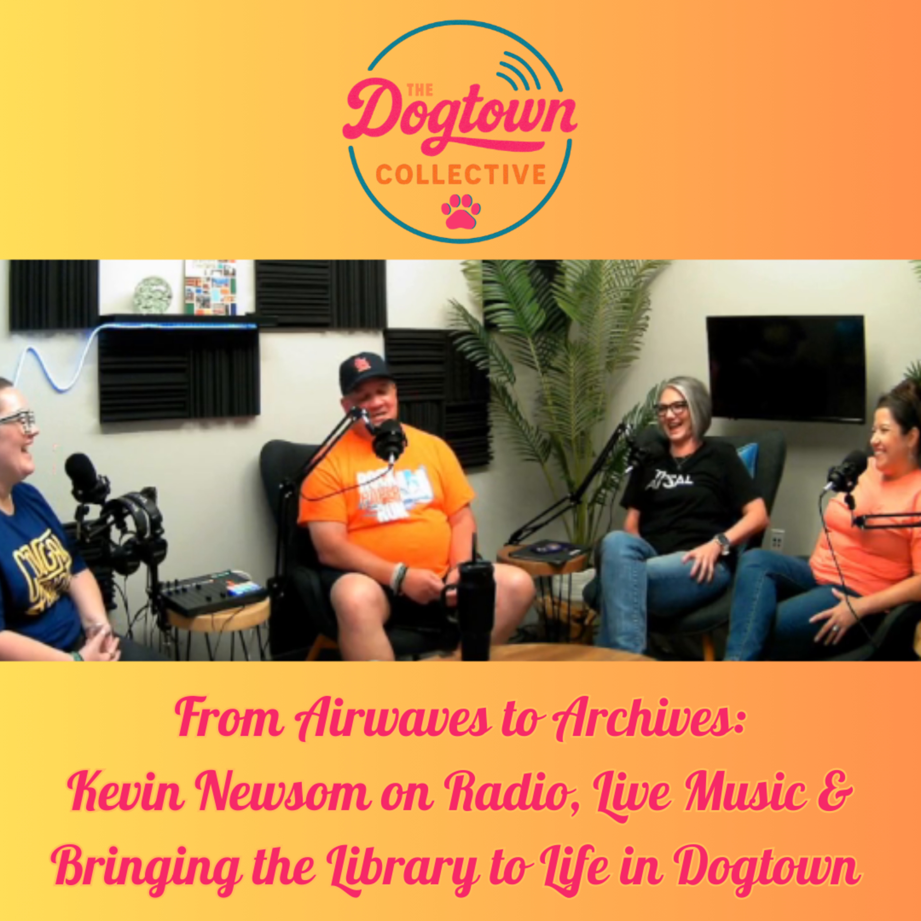 From Airwaves to Archives: Kevin Newsom on Radio, Live Music & Bringing the Library to Life in Dogtown