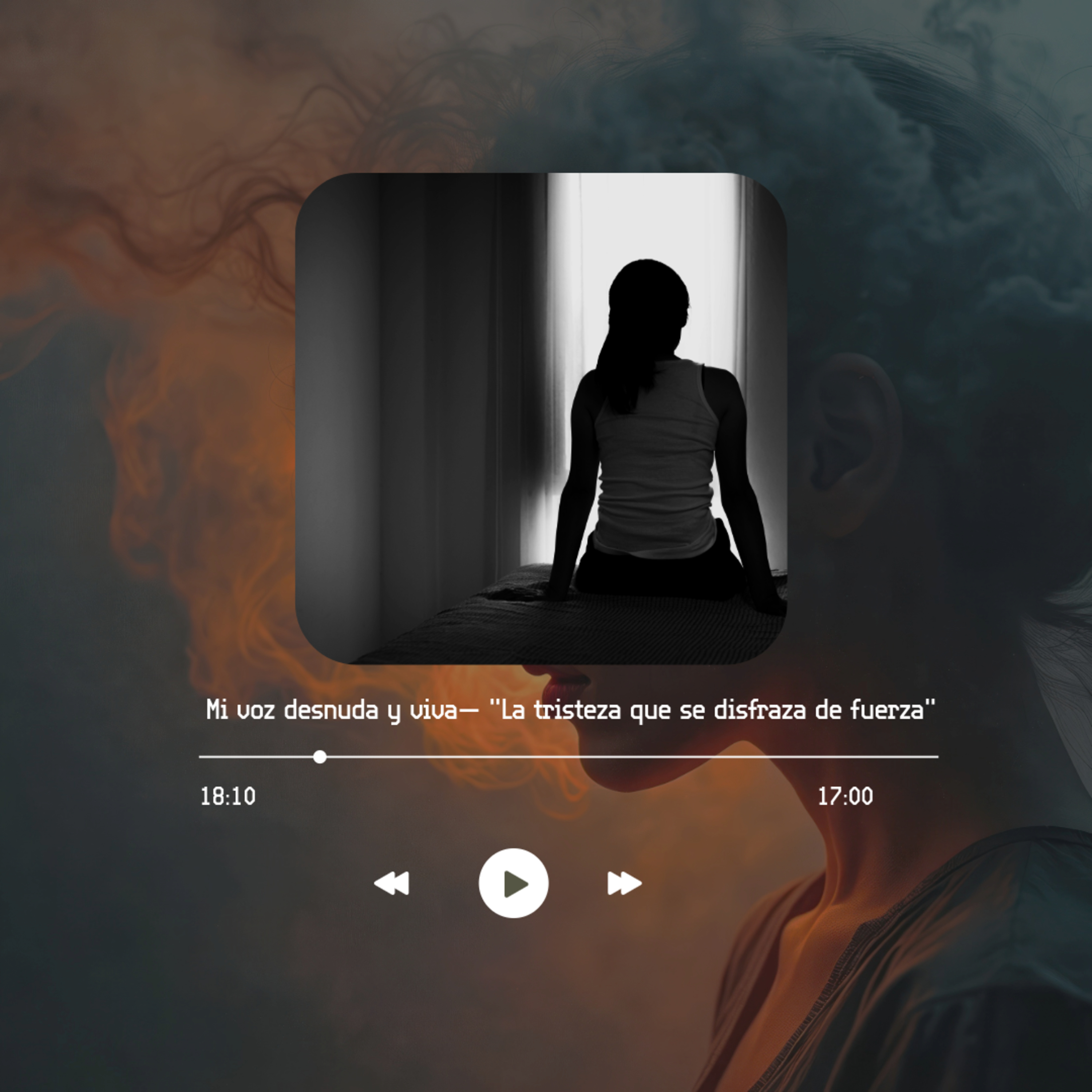 “La tristeza que se disfraza de fuerza” episode artwork