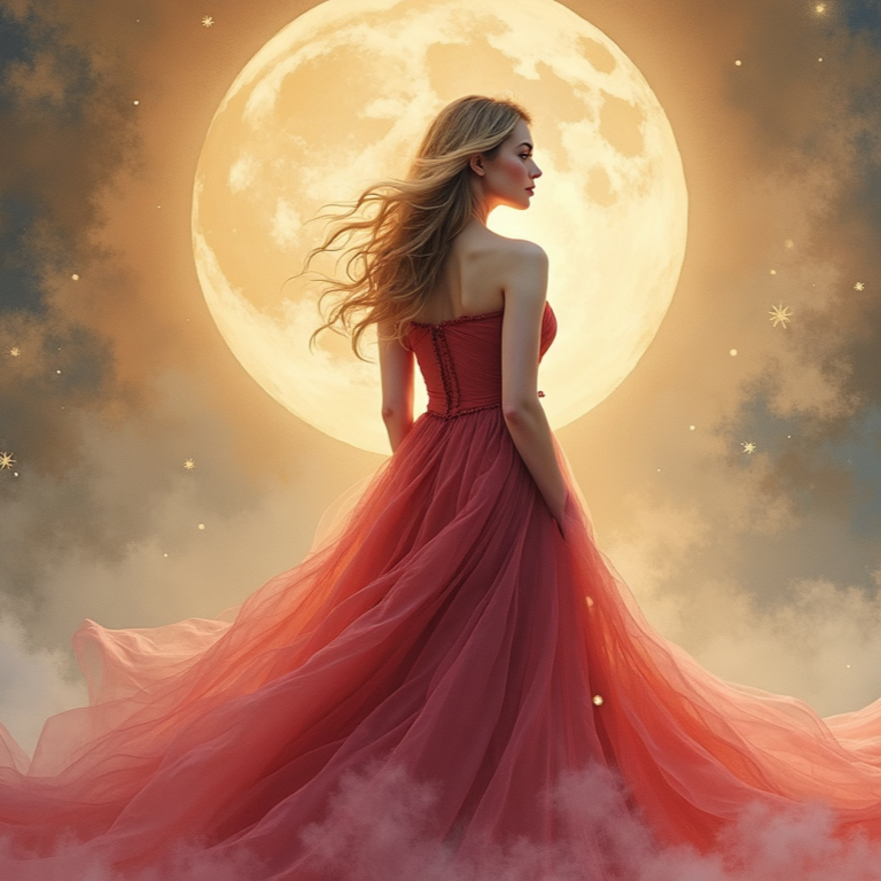 Úplněk a Ovulace: Zářivá meditace lásky (Archetyp Matky) 🌕