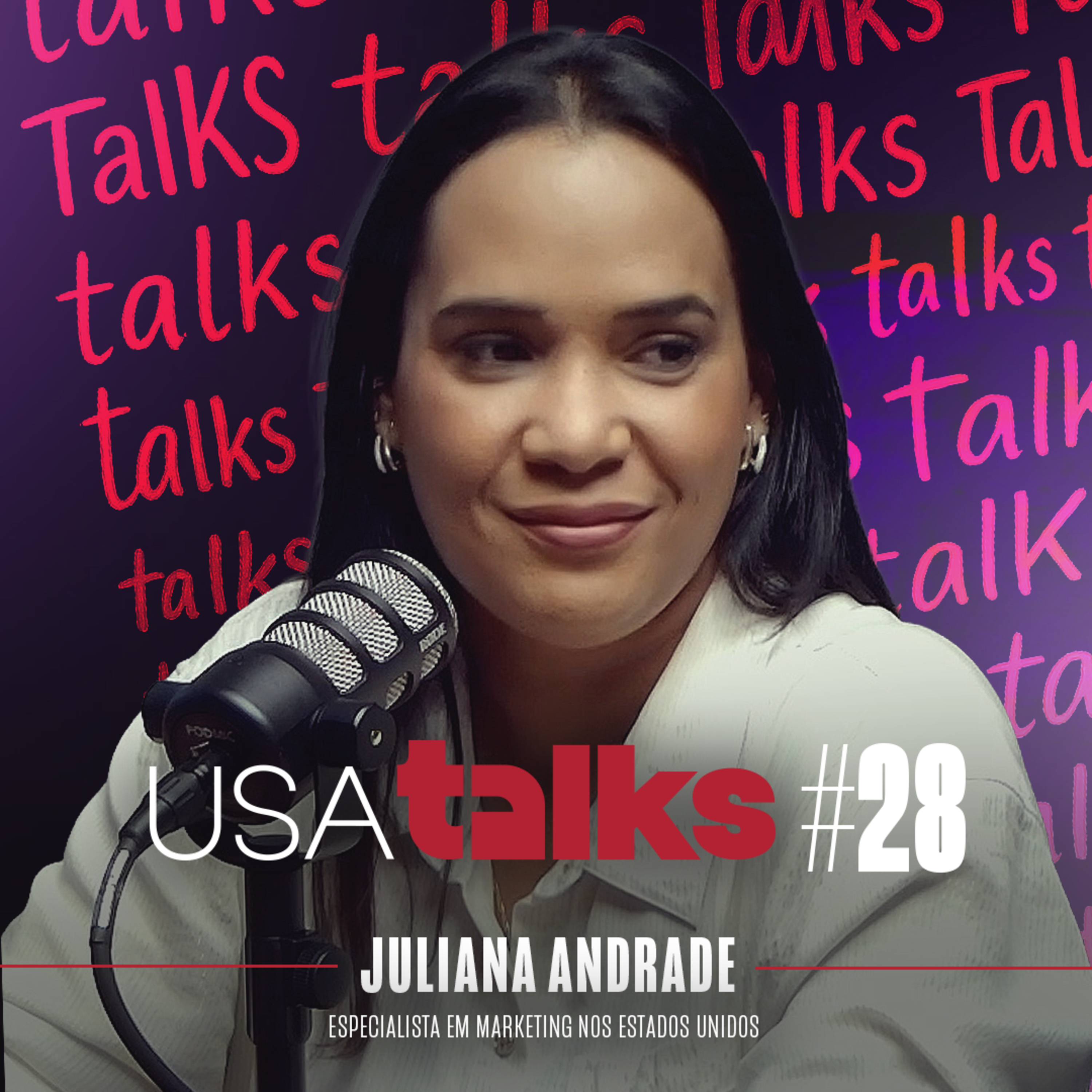 Planejou ficar 3 meses e já está a 10 anos nos Estados Unidos I USA TALKS #28 episode artwork