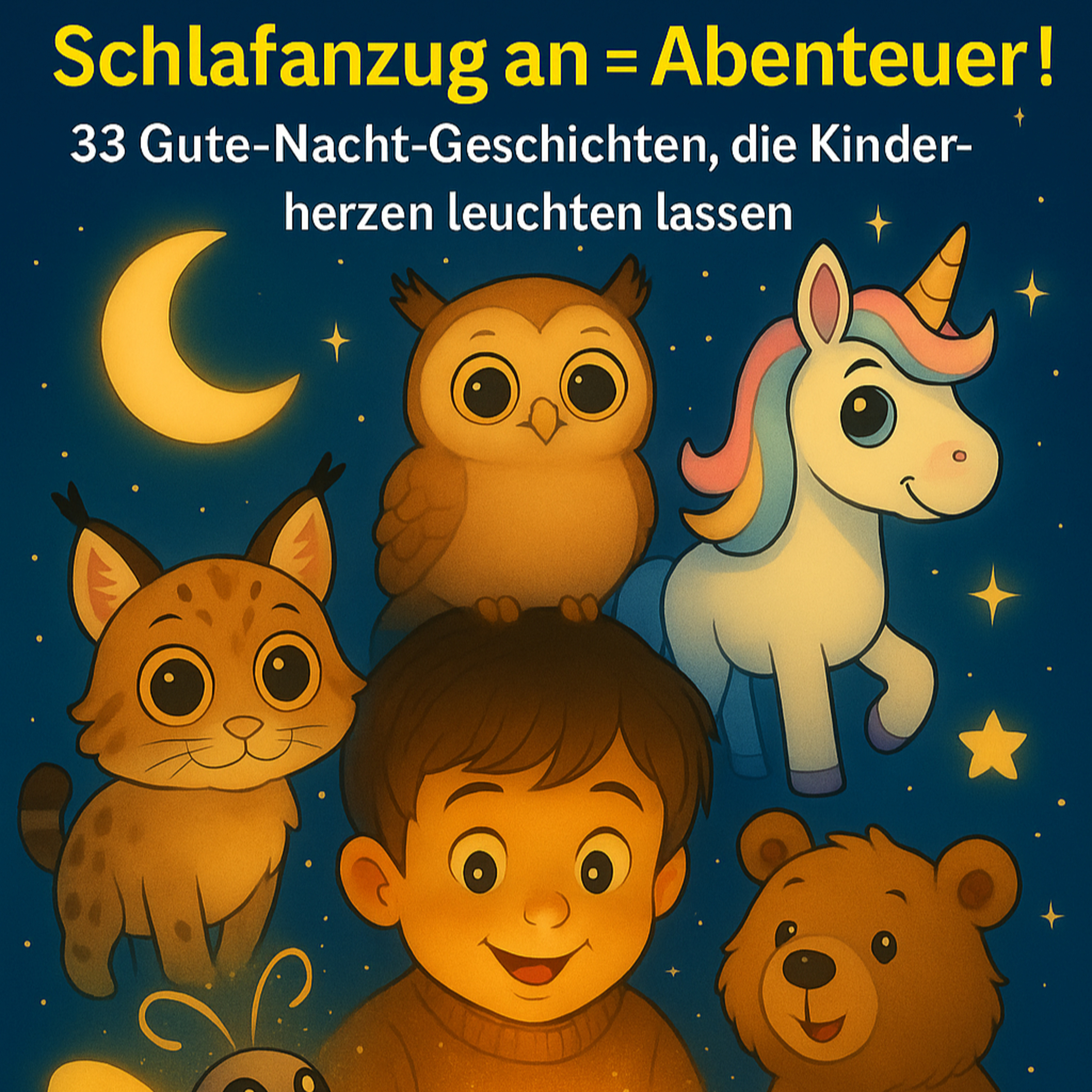 Schlafanzug an = Abenteuer an! 33 Gute-Nacht-Geschichten, die Kinderherzen leuchten lassen von Nina Wimmelwitz. episode artwork