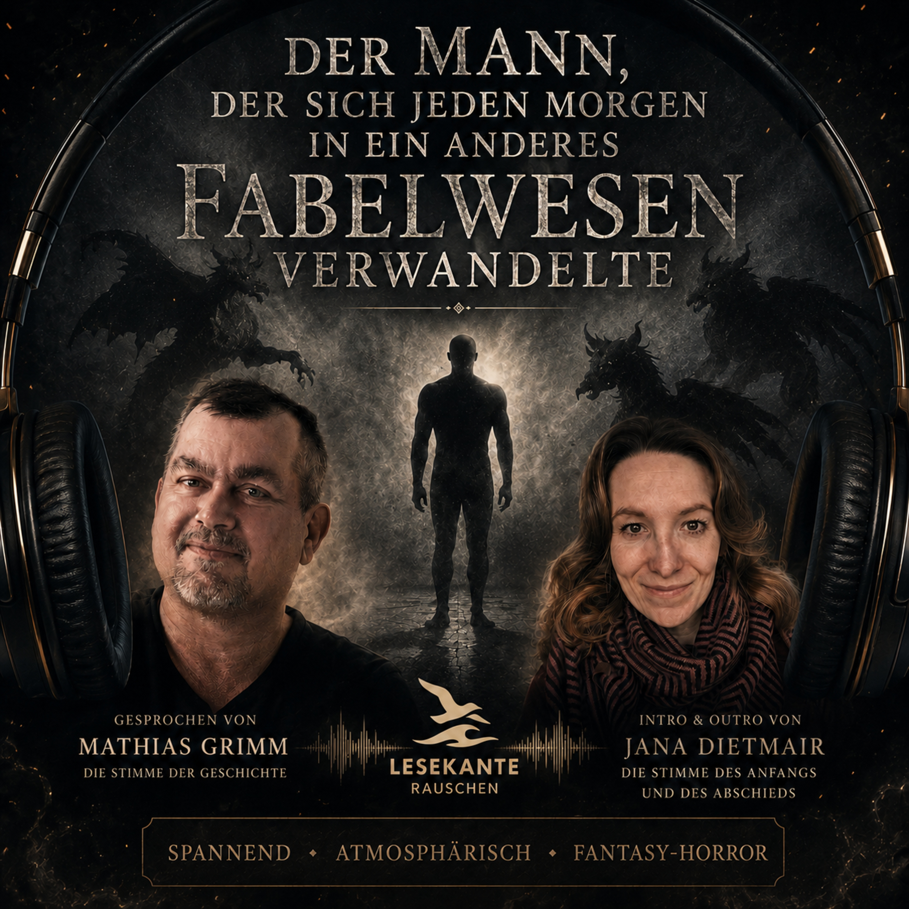 Der Mann, der sich jeden Morgen in ein anderes Fabelwesen verwandelte Hörbuch episode artwork