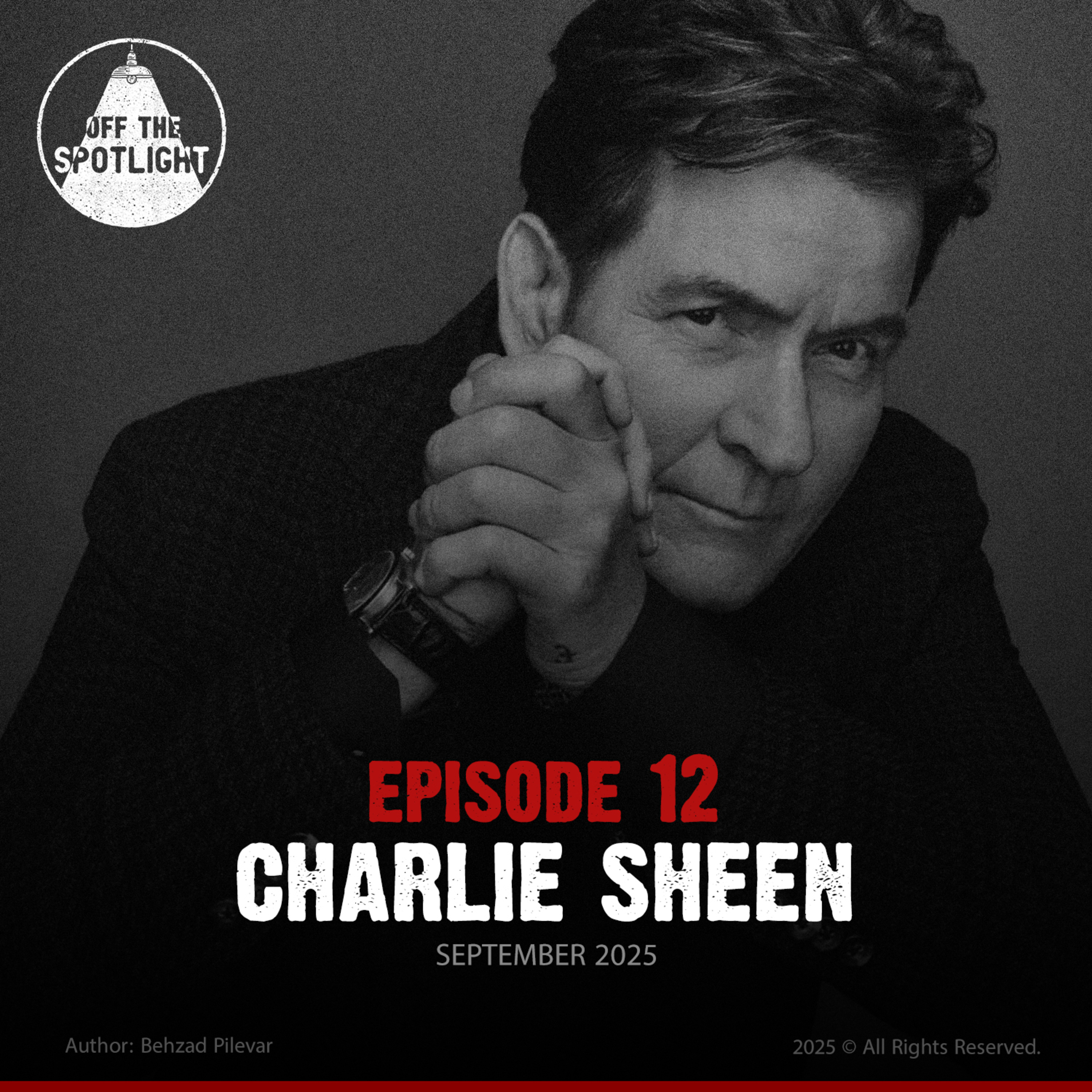 EP12: Charlie Sheen episode artwork