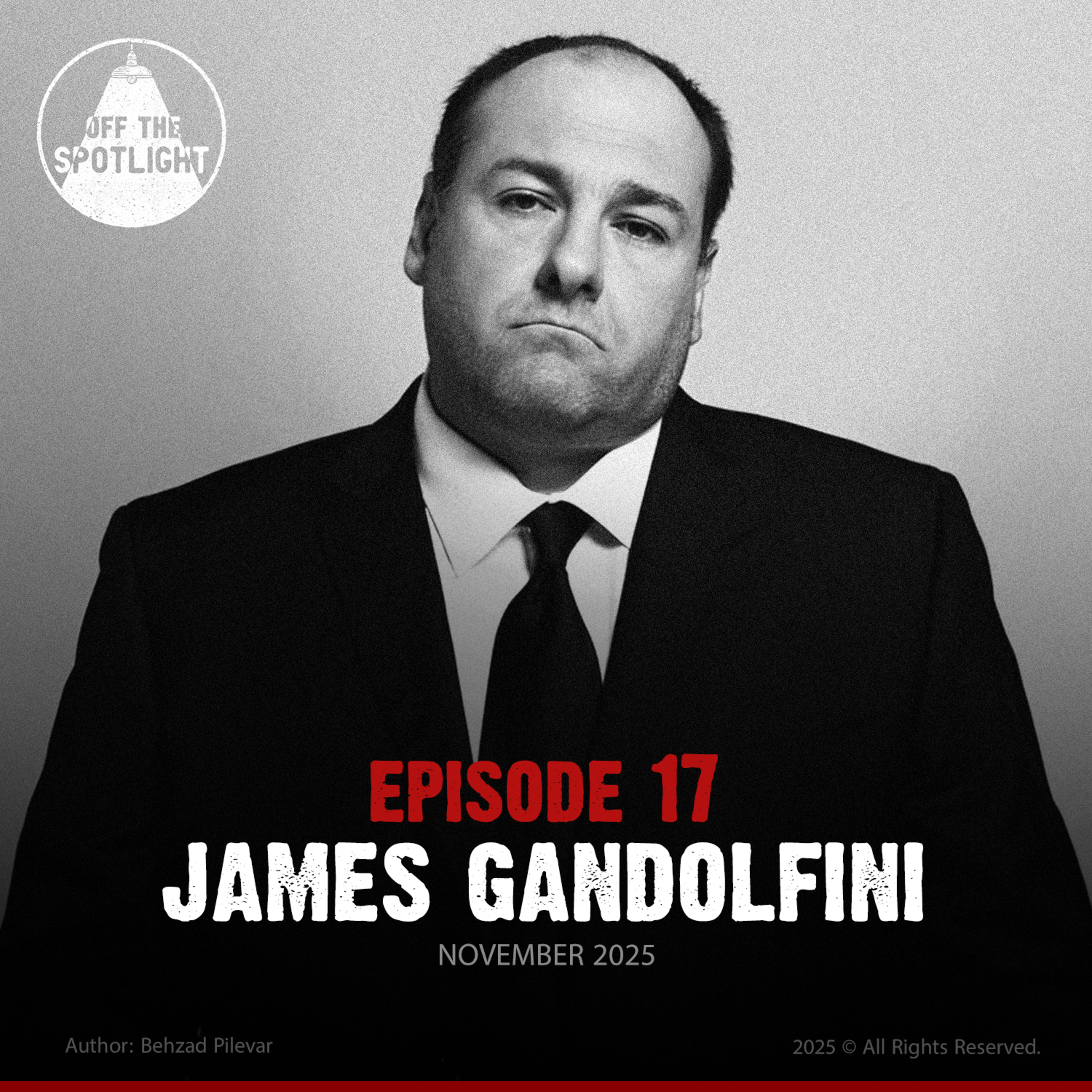 EP17: James Gandolfini episode artwork