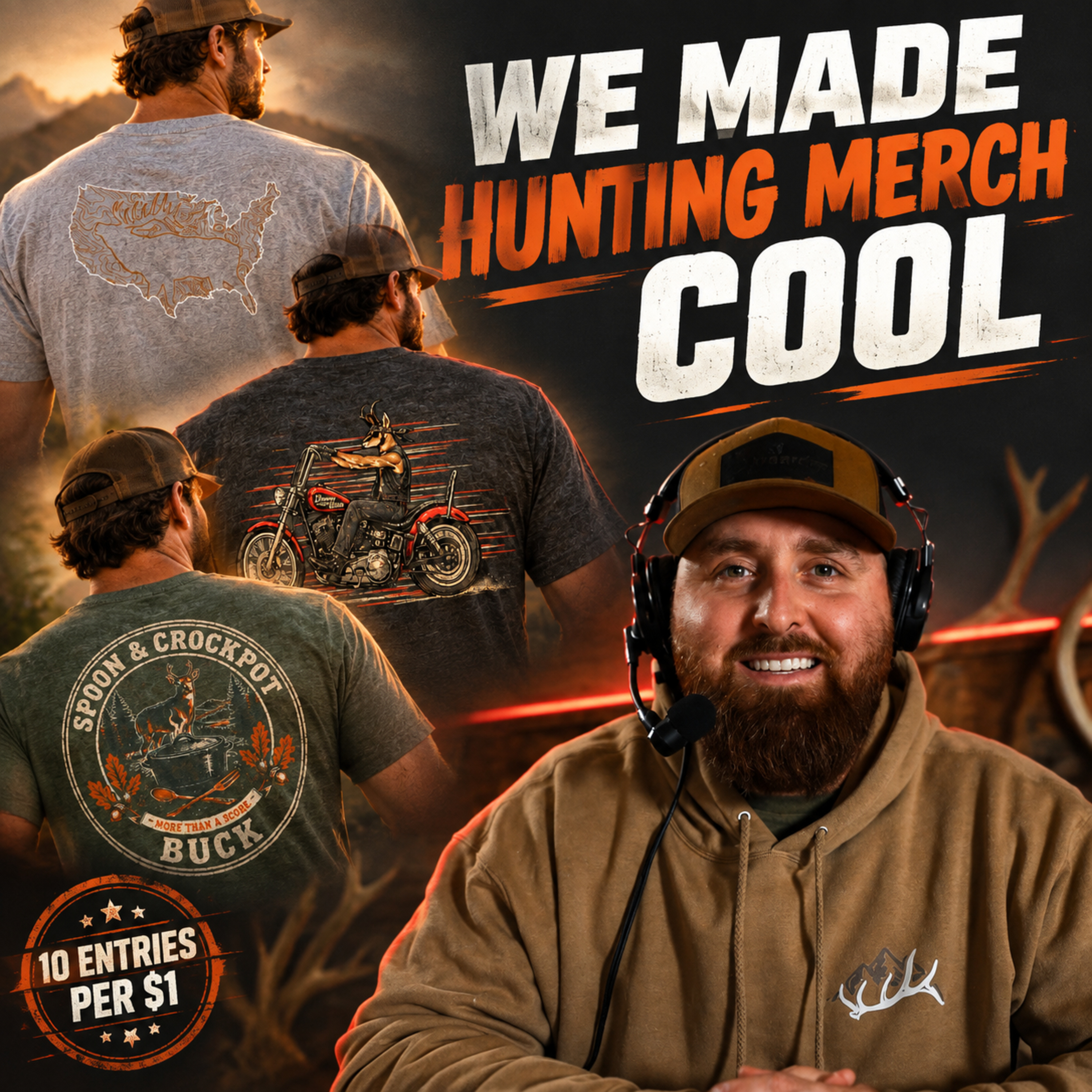 Drawn West Apparel Is Here: 8 Hunting Shirts and Hoodies With a Story Behind Them episode artwork