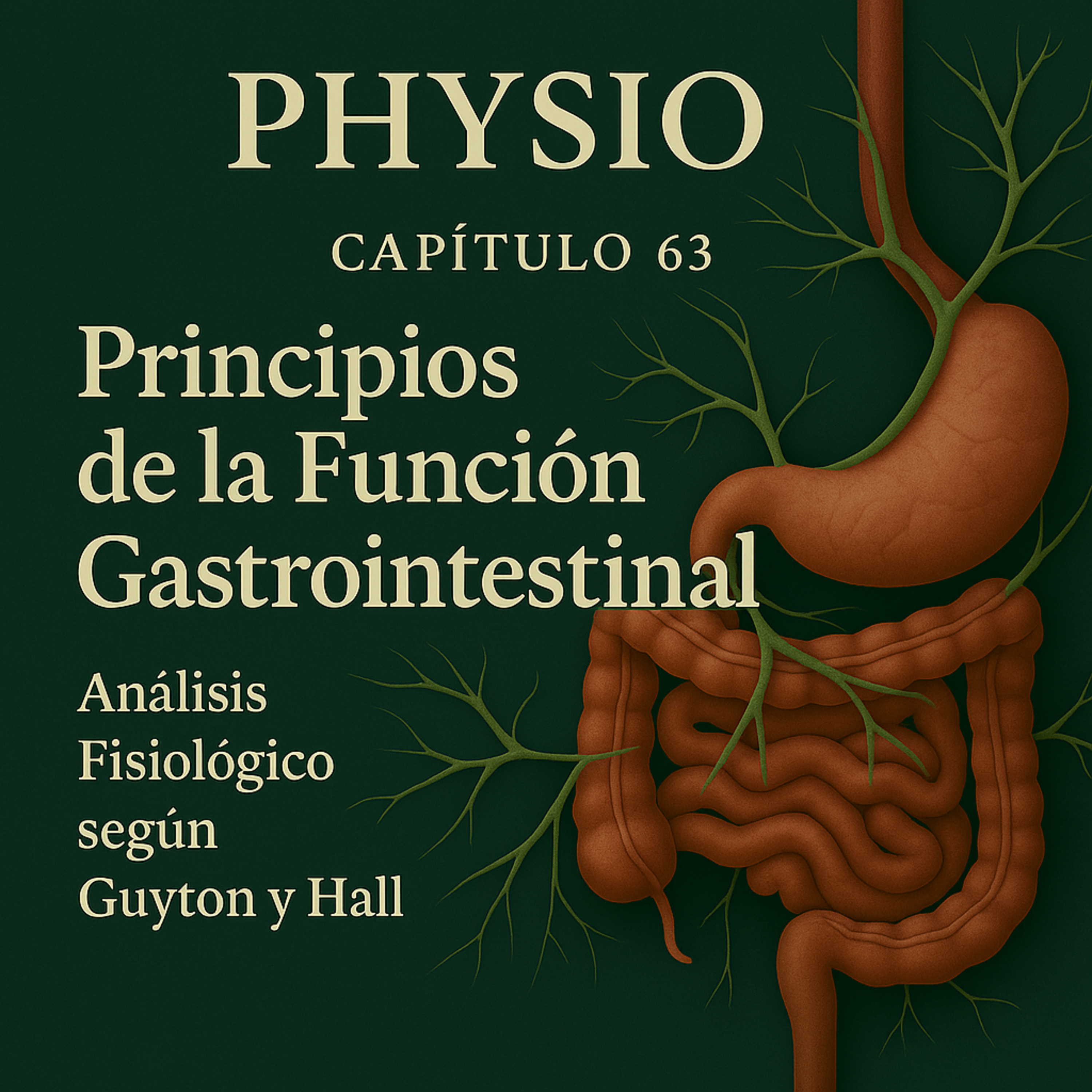 Principios de la Función Gastrointestinal (Capítulo 63 – Análisis Fisiológico Guyton y Hall) episode artwork