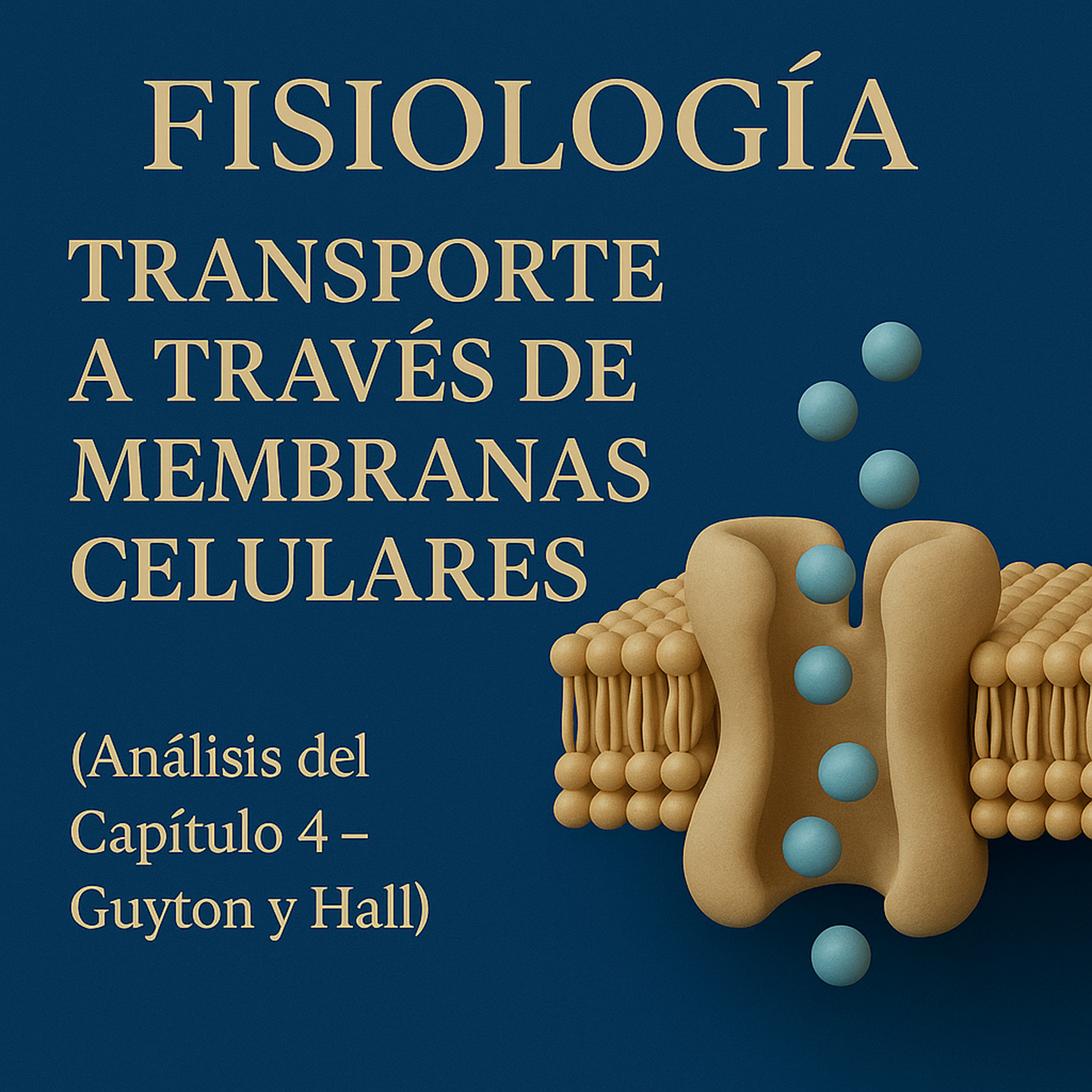 Transporte a Través de Membranas Celulares (Análisis del Capítulo 4 – Guyton y Hall) episode artwork
