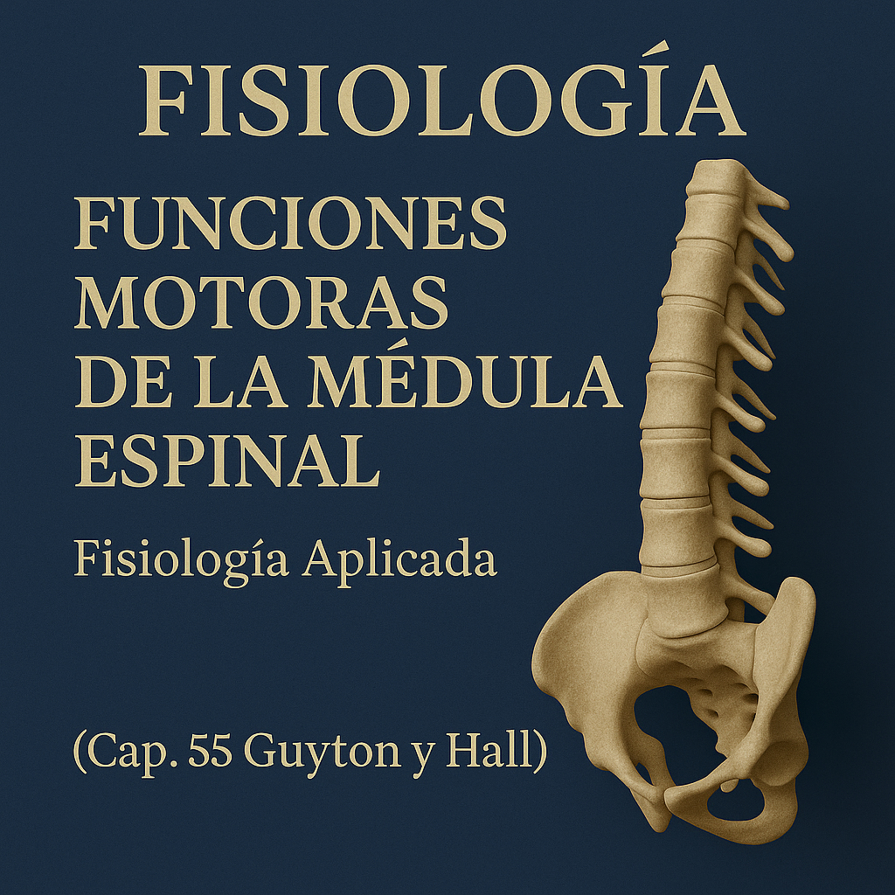 FISIOLOGÍA – Funciones Motoras de la Médula Espinal (Análisis según Guyton y Hall – Capítulo 55) episode artwork