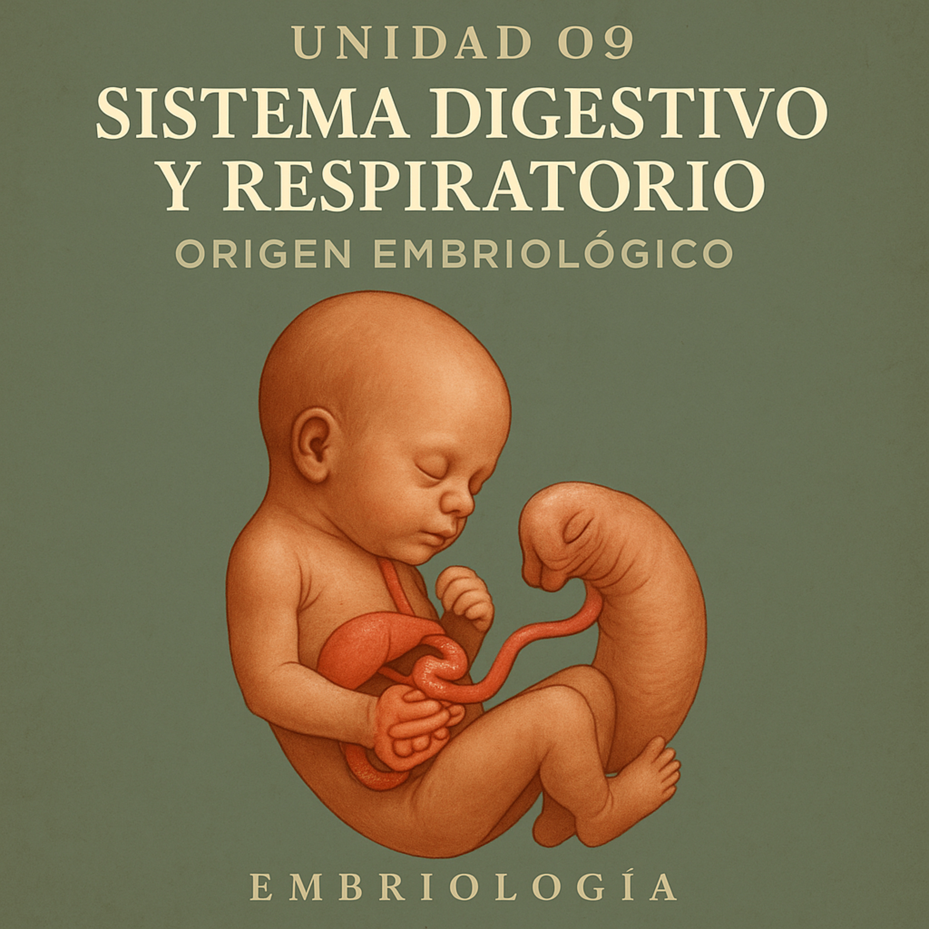 Unidad 09 – Sistema digestivo y respiratorio: origen embriológico