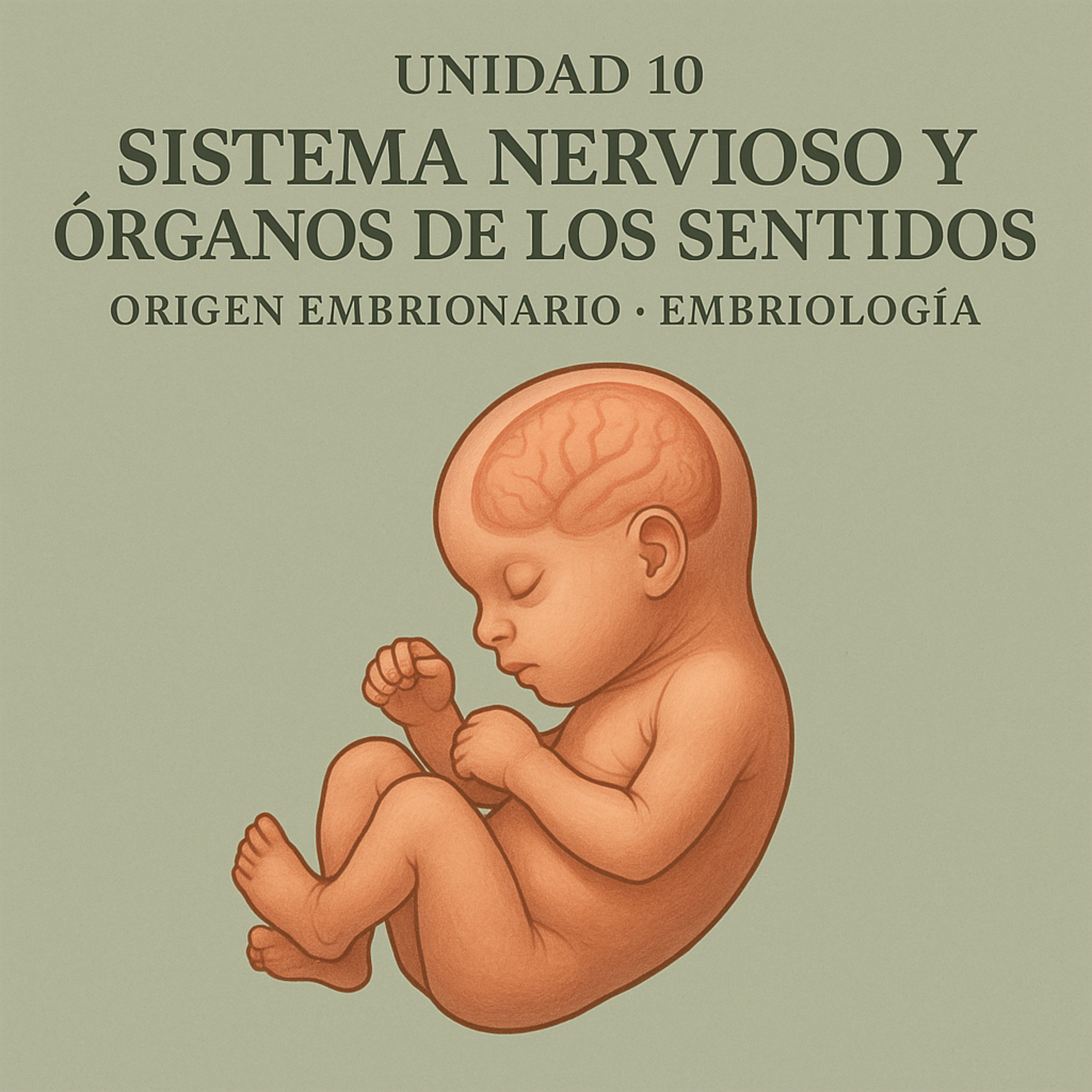 Unidad 10 – Sistema nervioso y órganos de los sentidos: origen embrionario episode artwork