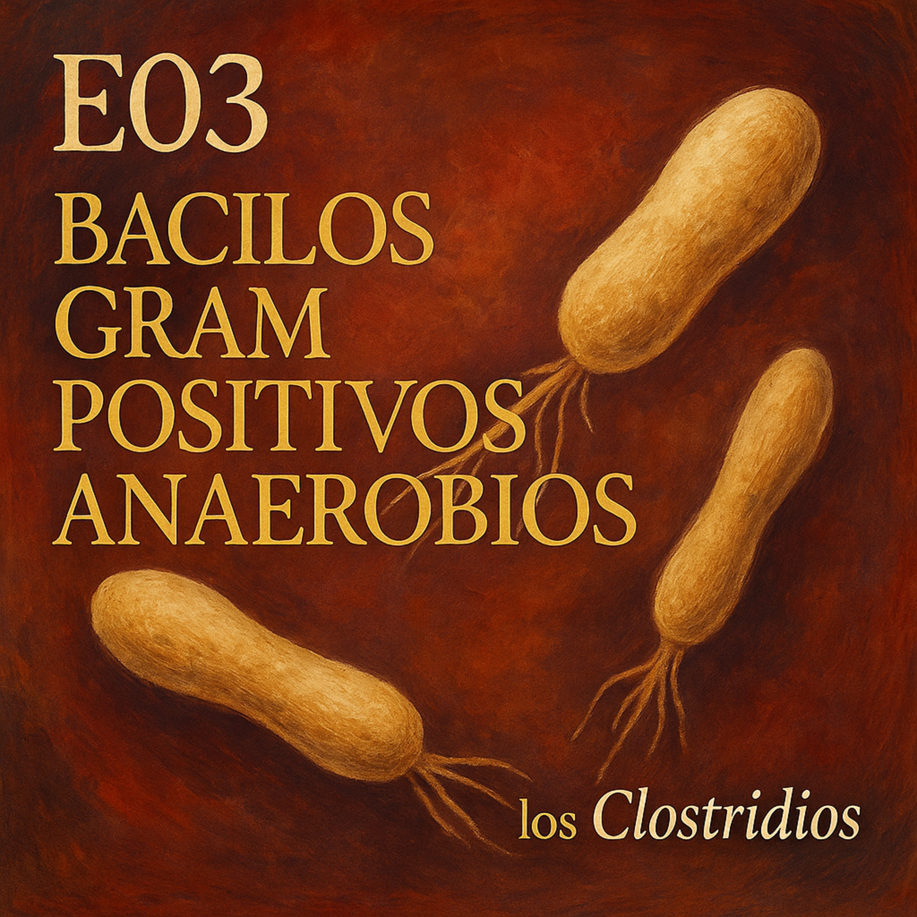 E03 — Bacilos Gram positivos anaerobios: los Clostridios episode artwork