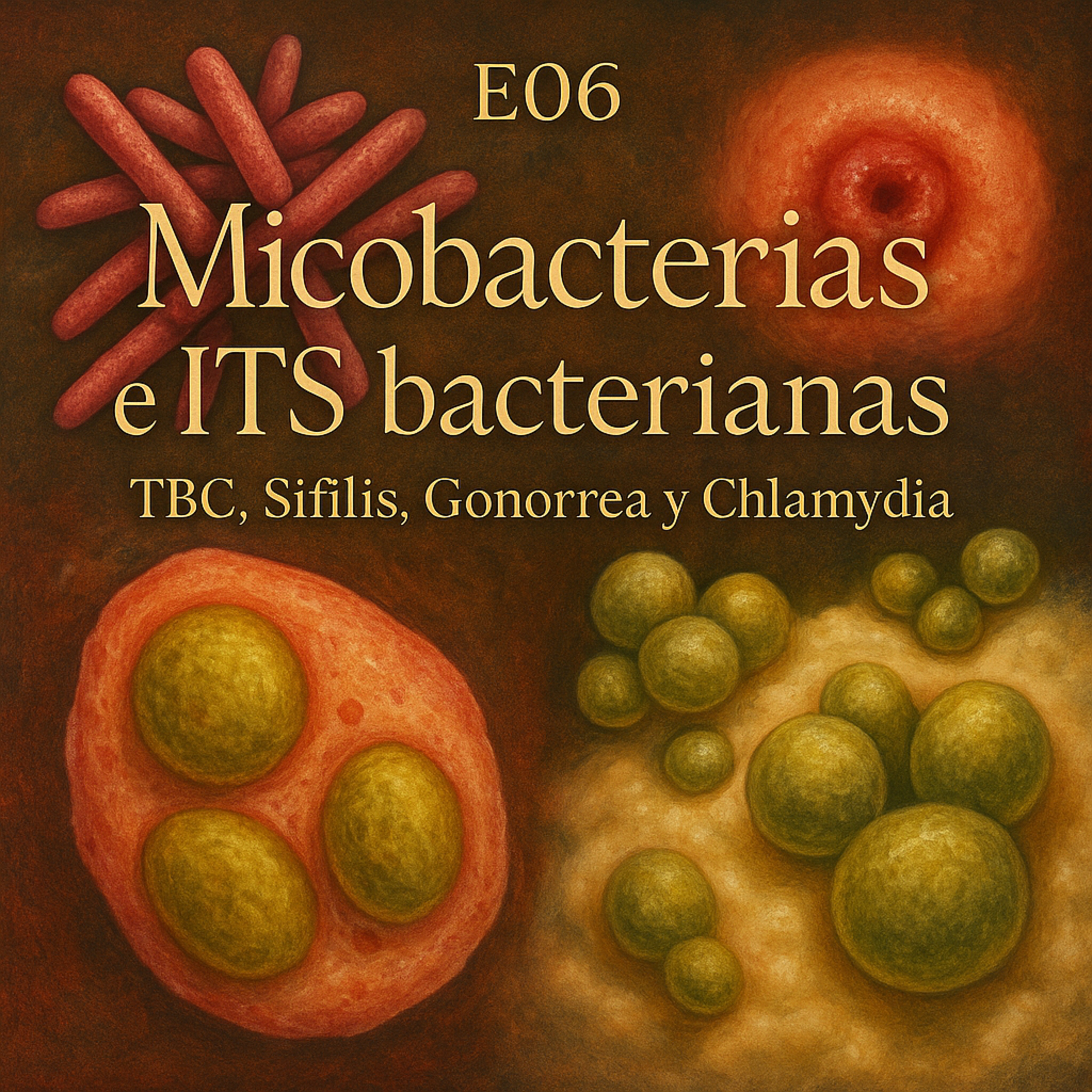 E06 - Micobacterias e ITS bacterianas: TBC, Sífilis, Gonorrea у Chlamydia episode artwork