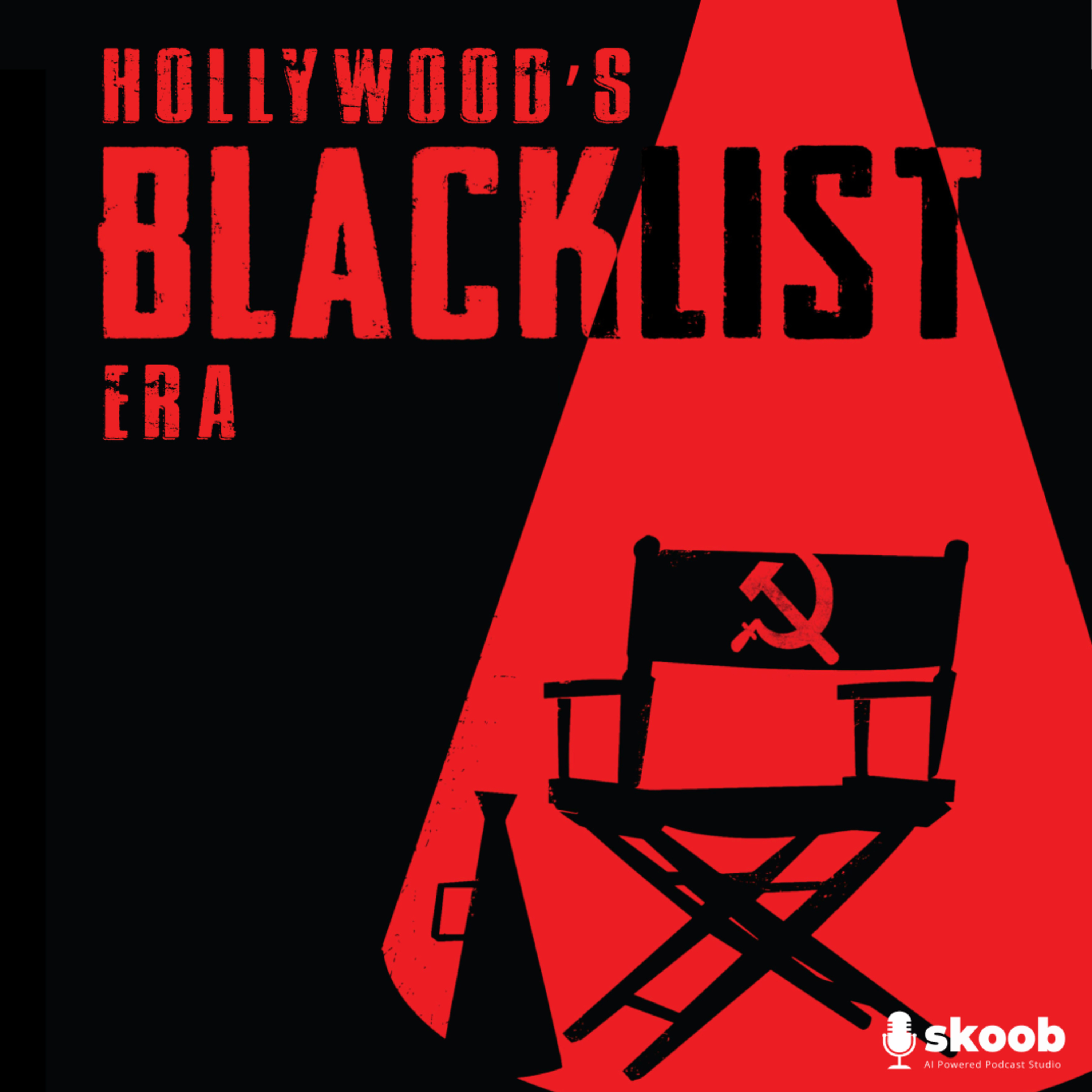 What was the Hollywood blacklist era?