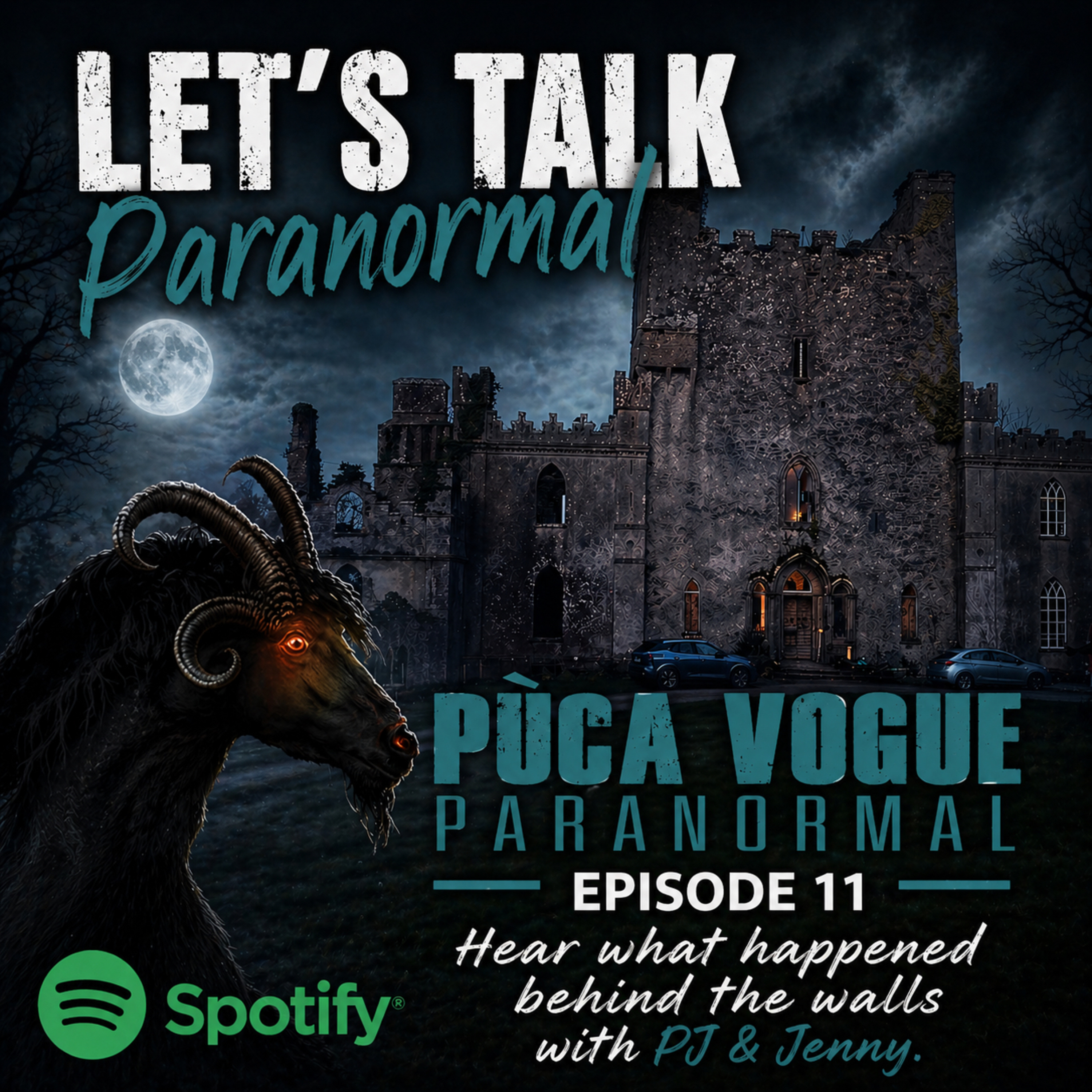 PJ chats to Jenny about her experience in Irelands Haunted Leap Castle  episode artwork