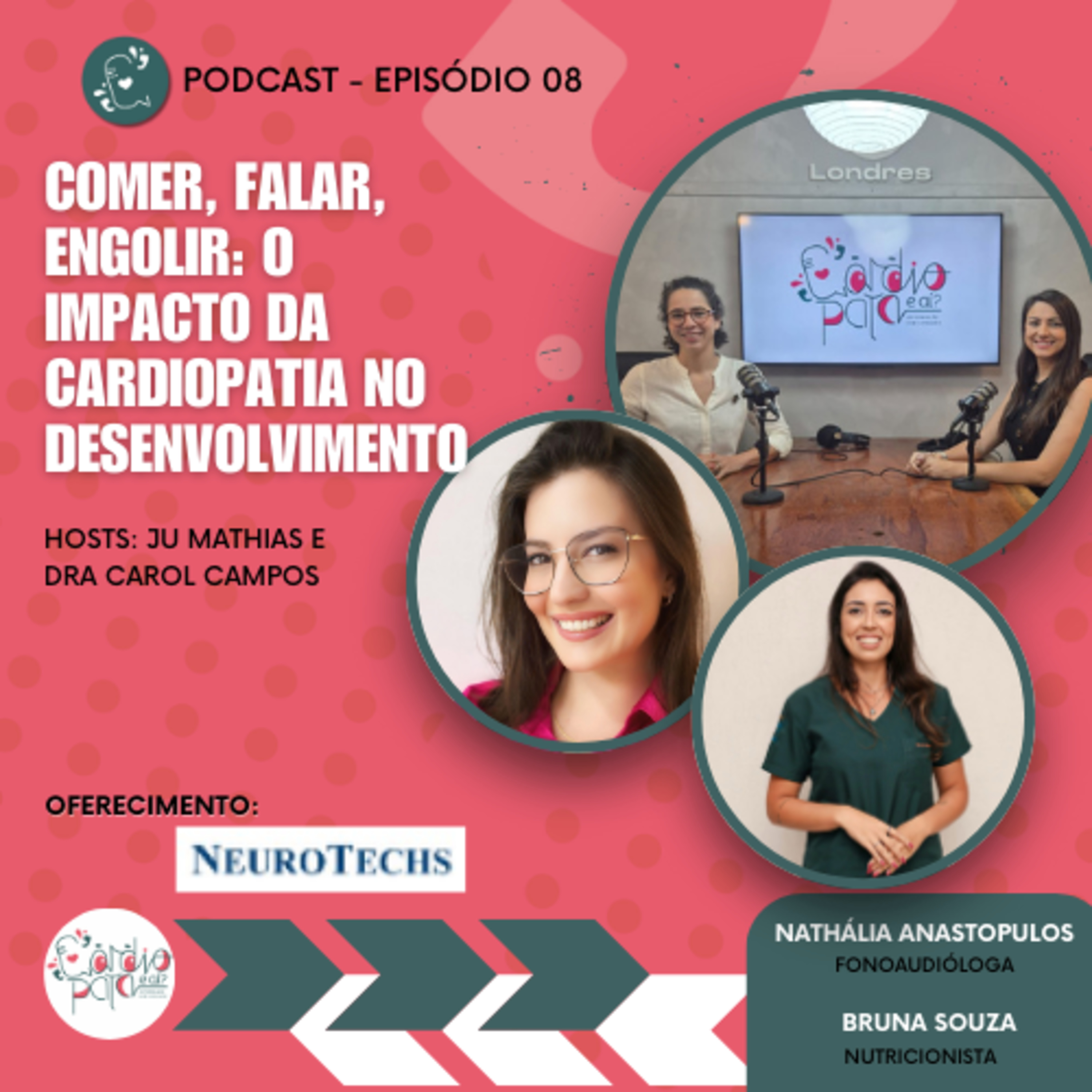 Ep. 08 – Comer, falar, engolir: o impacto da cardiopatia no desenvolvimento episode artwork
