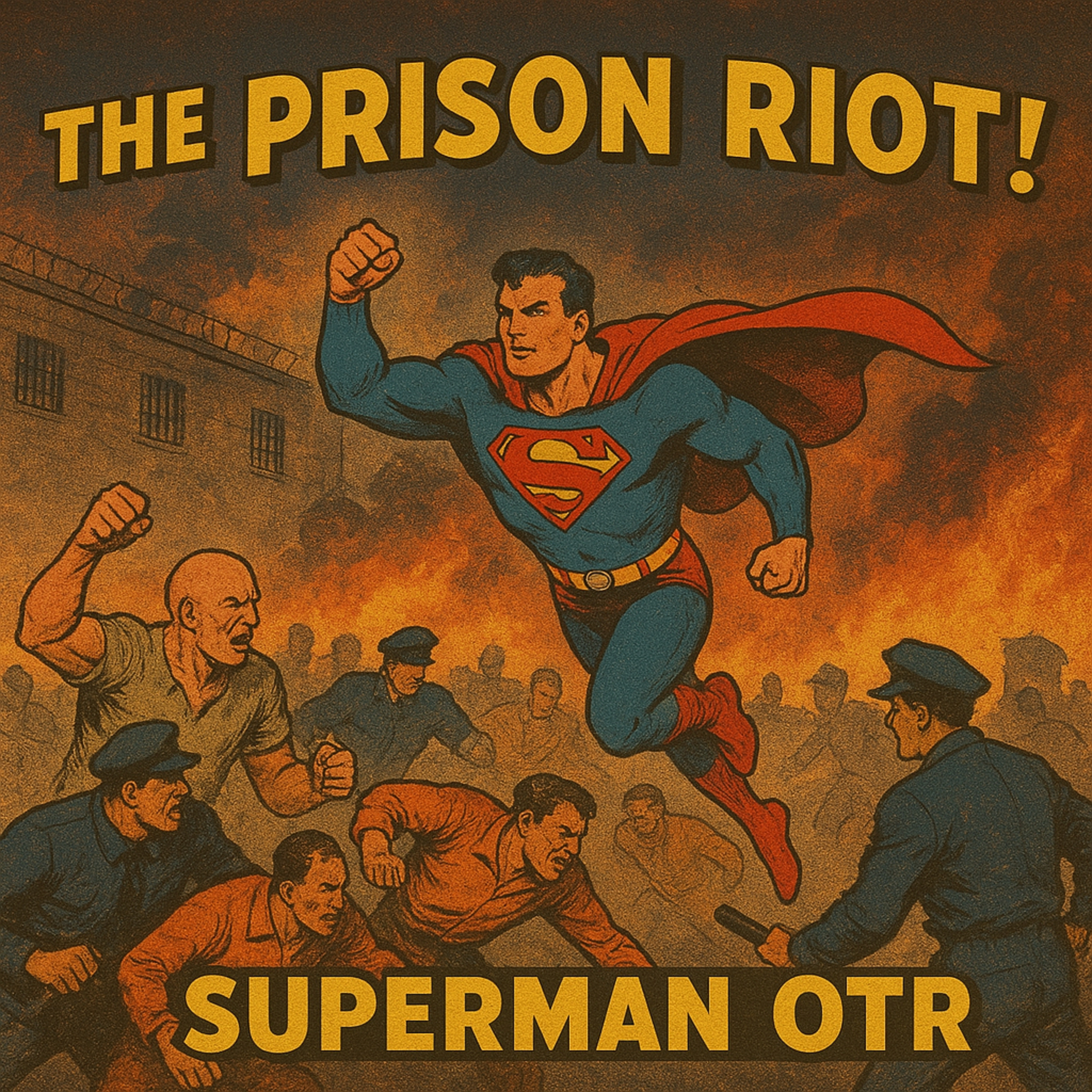 The Superman Longbox Presents: Superman OTR Episode 16- The Prison Riot episode artwork