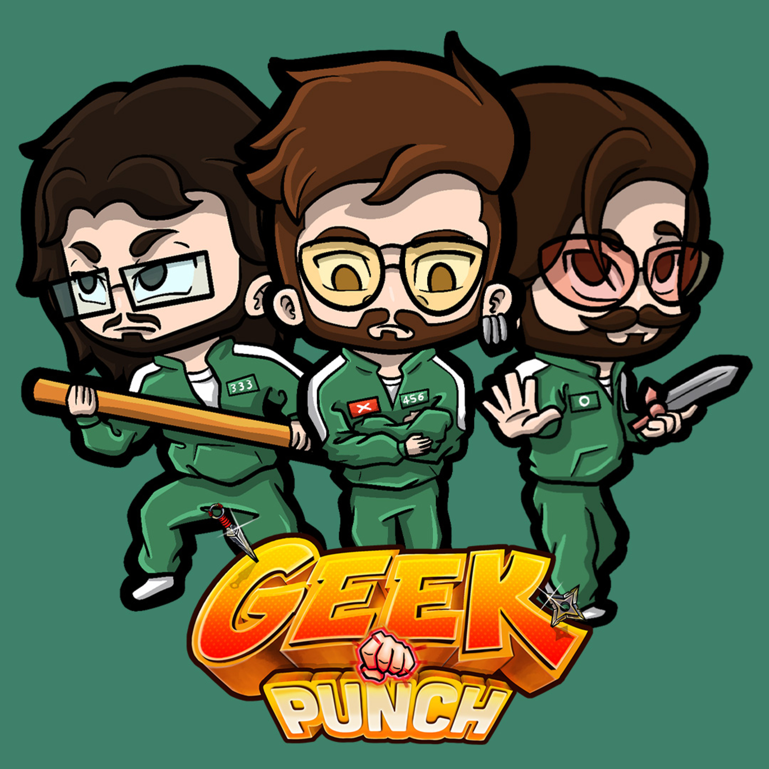 GEEK PUNCH - JUEGO DEL CALAMAR PT 2/Punch 94 "Ese pir0b0 todo X" episode artwork