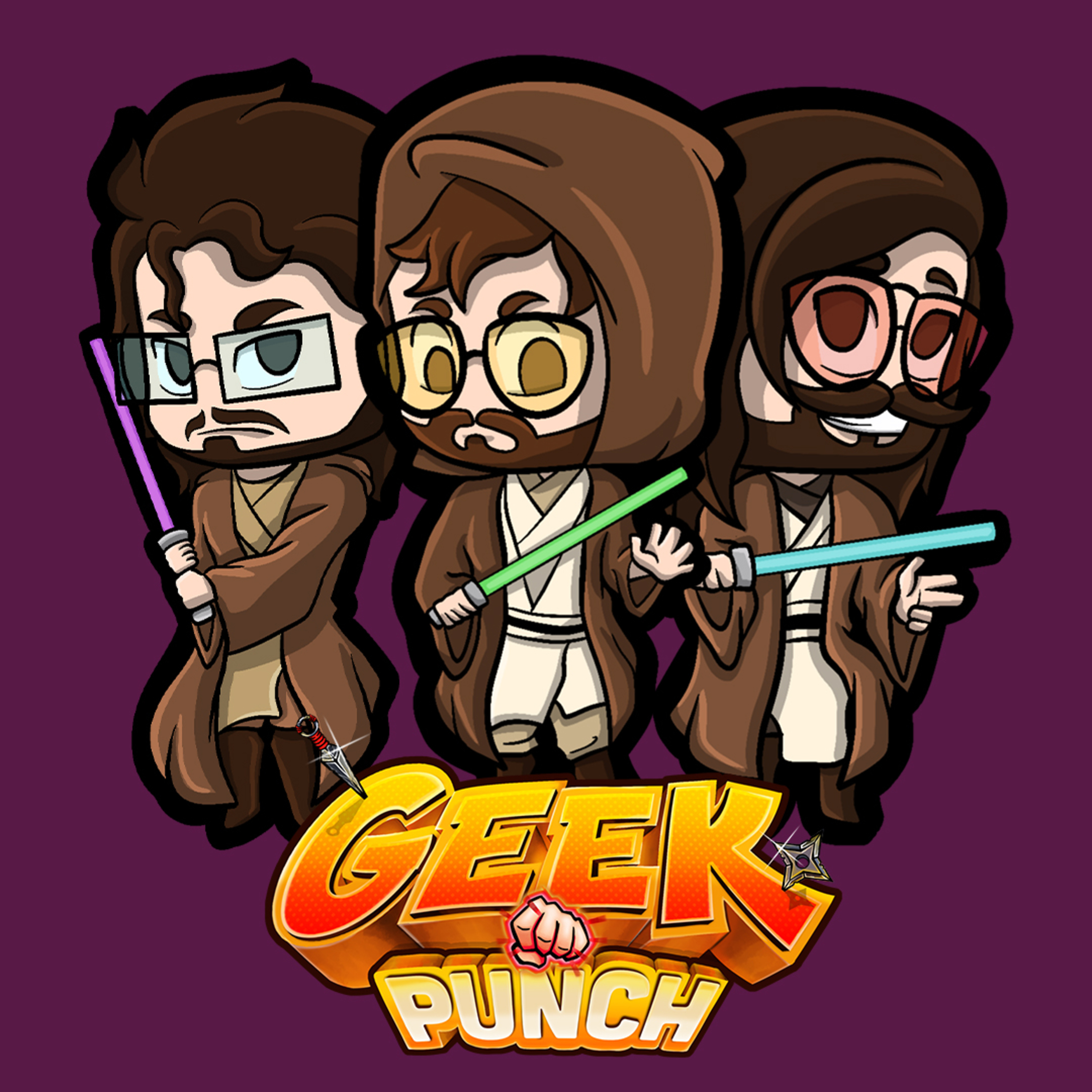 GEEK PUNCH - STAR WARS I, II Y III/Punch 95 "El conteo de midiput*s" episode artwork