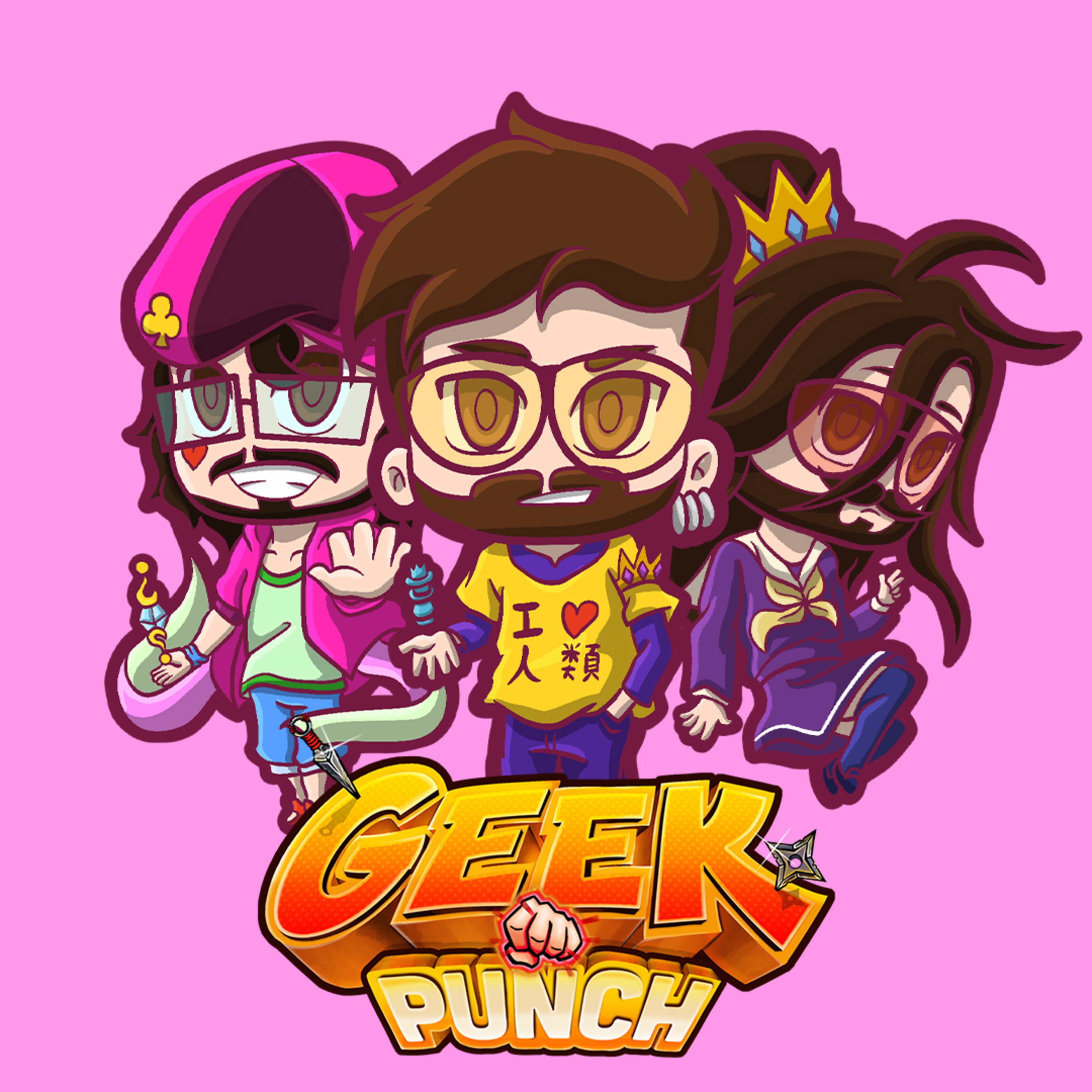 GEEK PUNCH - NO GAME NO LIFE/Punch 100 "David es un cretino" episode artwork