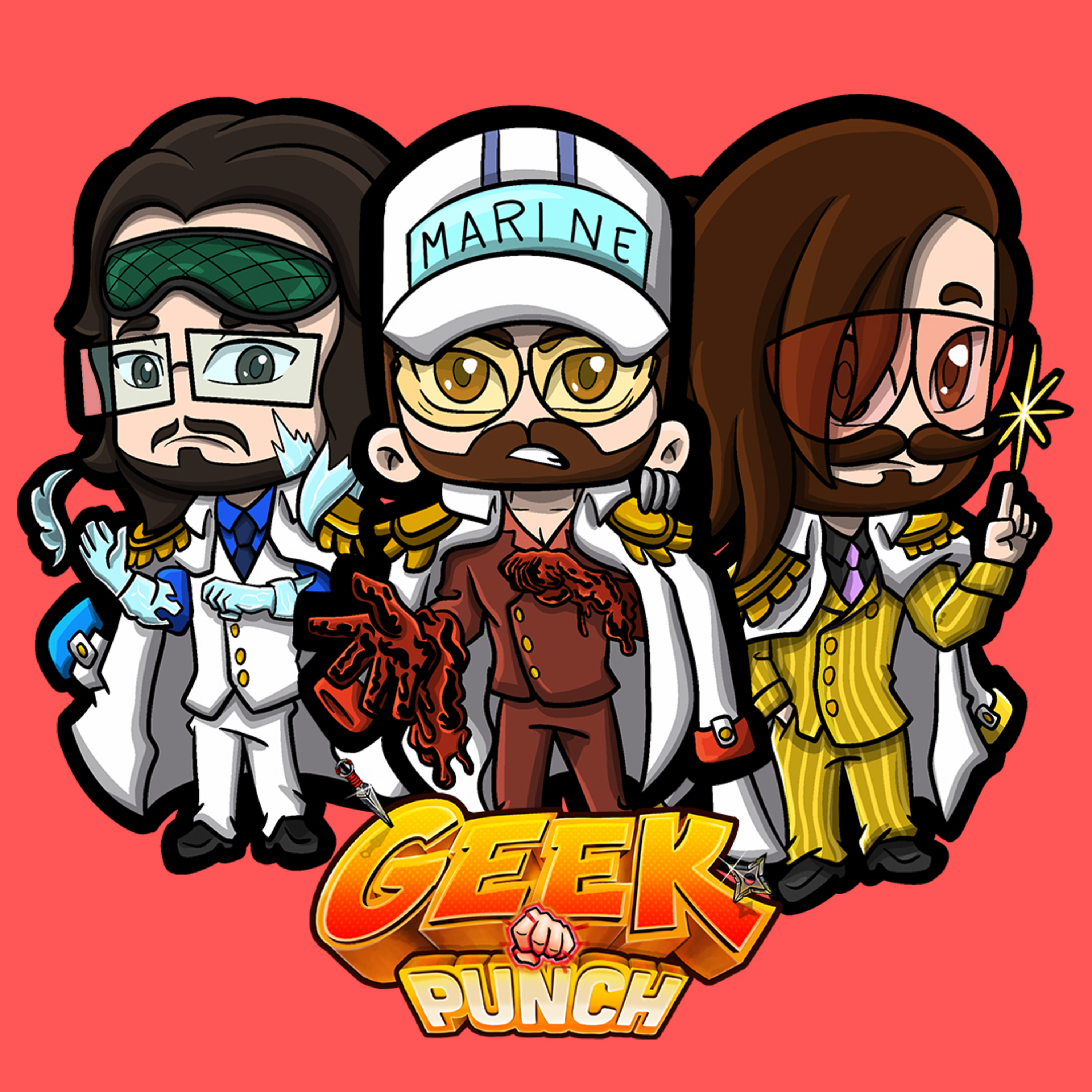 GEEK PUNCH - ONE PIECE PT 3/Punch 102 "Le gusta andar con 3 Fierros" episode artwork