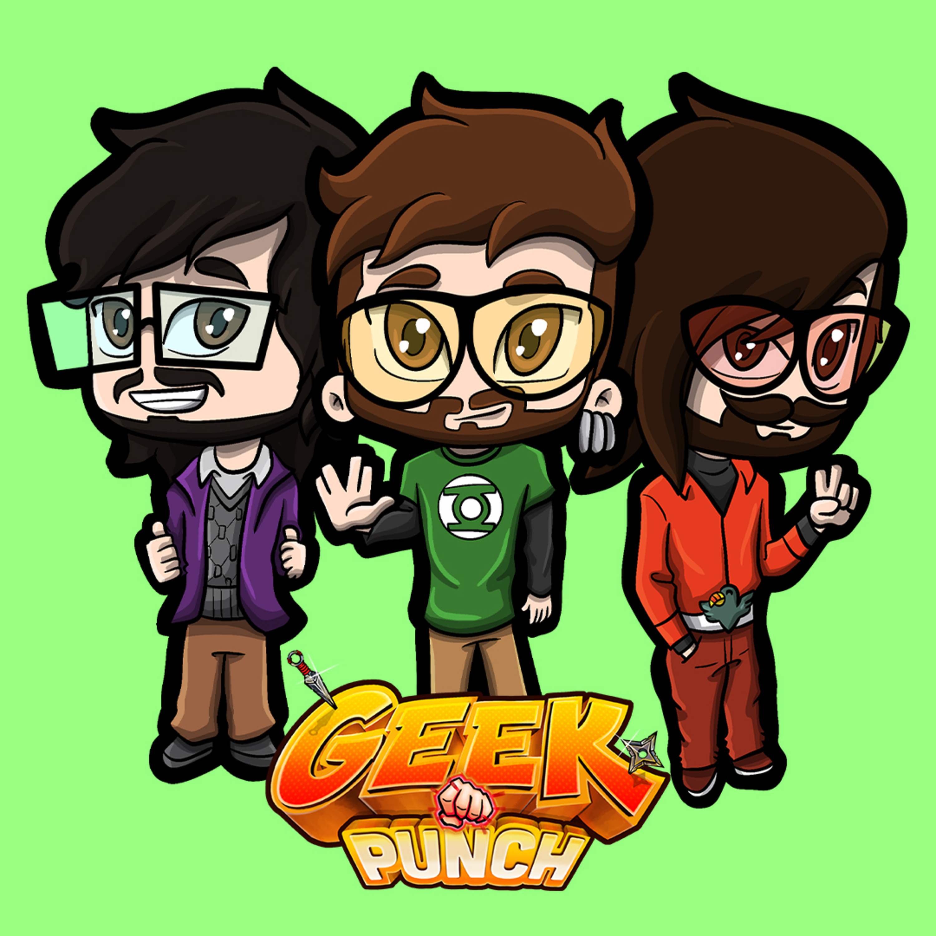 GEEK PUNCH - THE BIG BANG THEORY PT 2/Punch 103 "Mi Chiokaku Pa' Usted" episode artwork