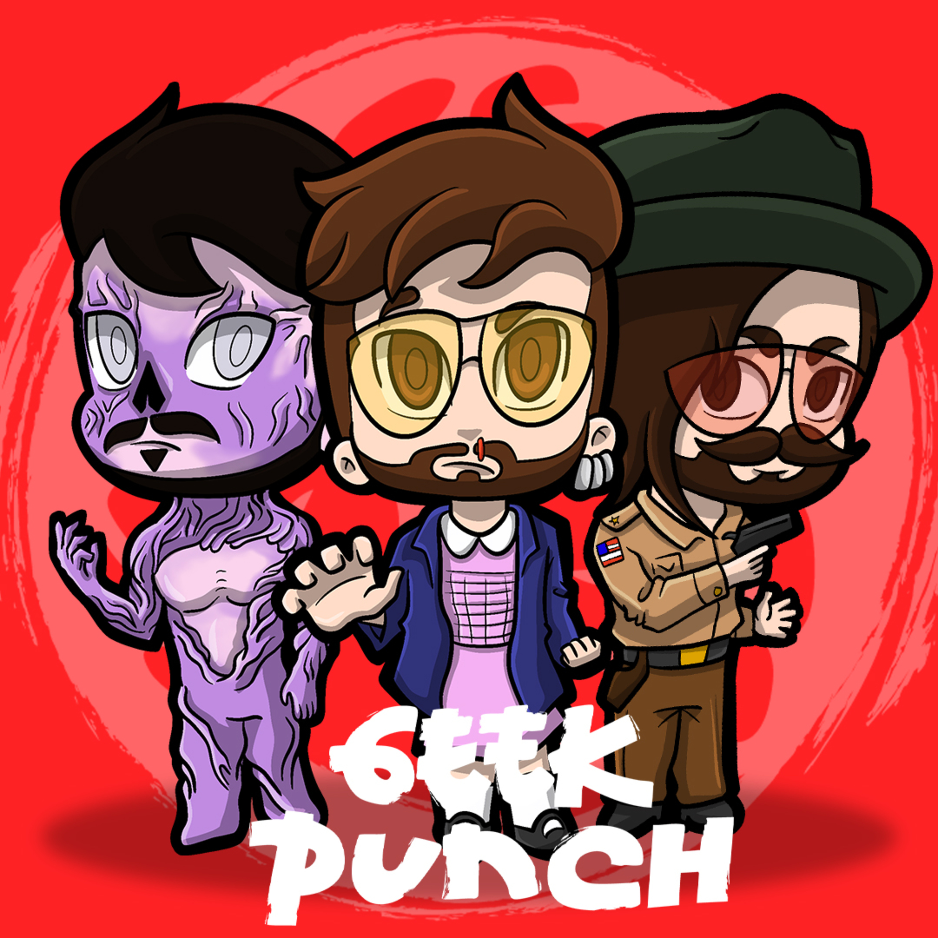 GEEK PUNCH - STRANGER THINGS/Punch 105 "Turn Arouuund" episode artwork