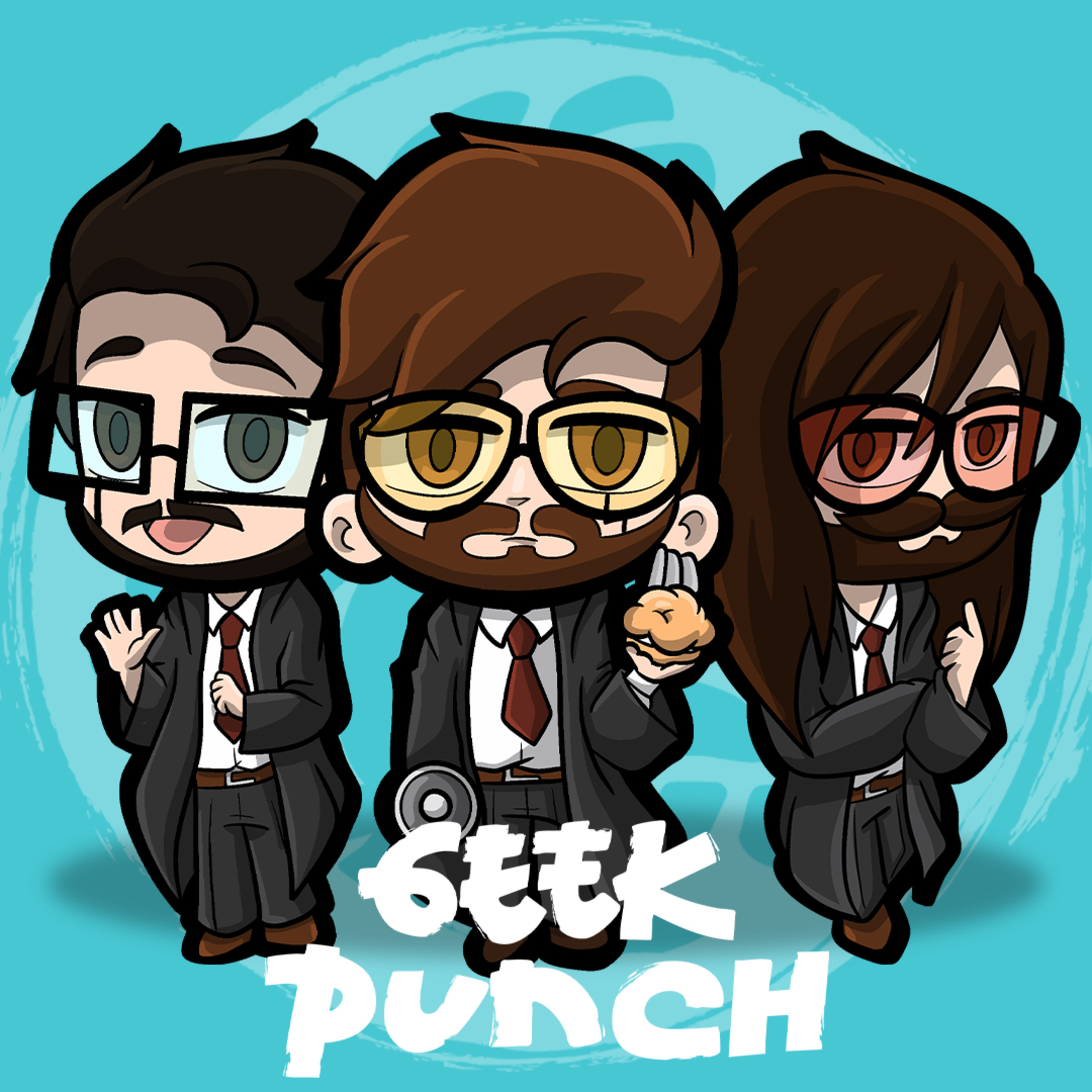 GEEK PUNCH - MASHLE /Punch 113 "Guillotina de Dedos" episode artwork