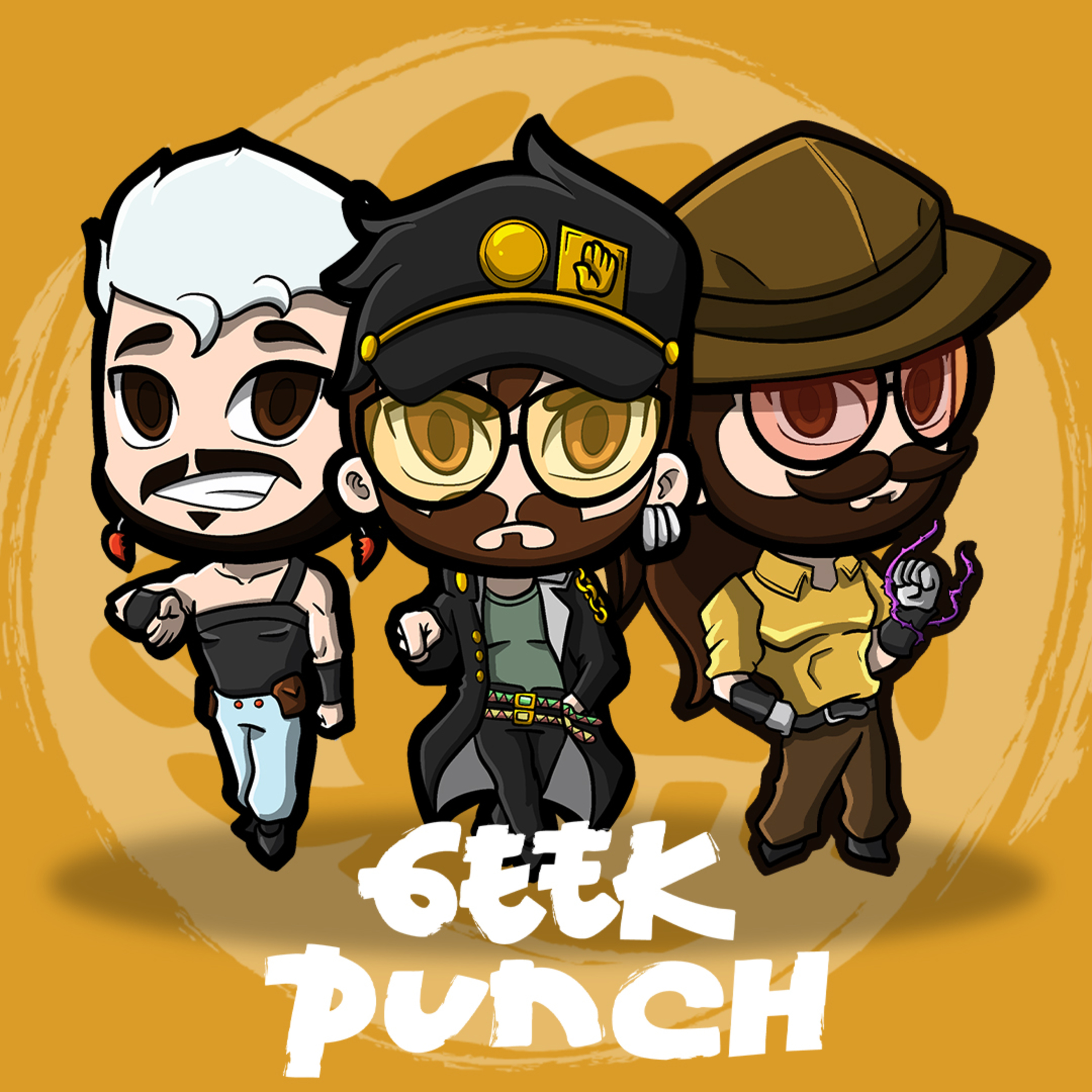 GEEK PUNCH - JOJOS STARDUST CRUSADERS /Punch 118 "No hablo halconñol"