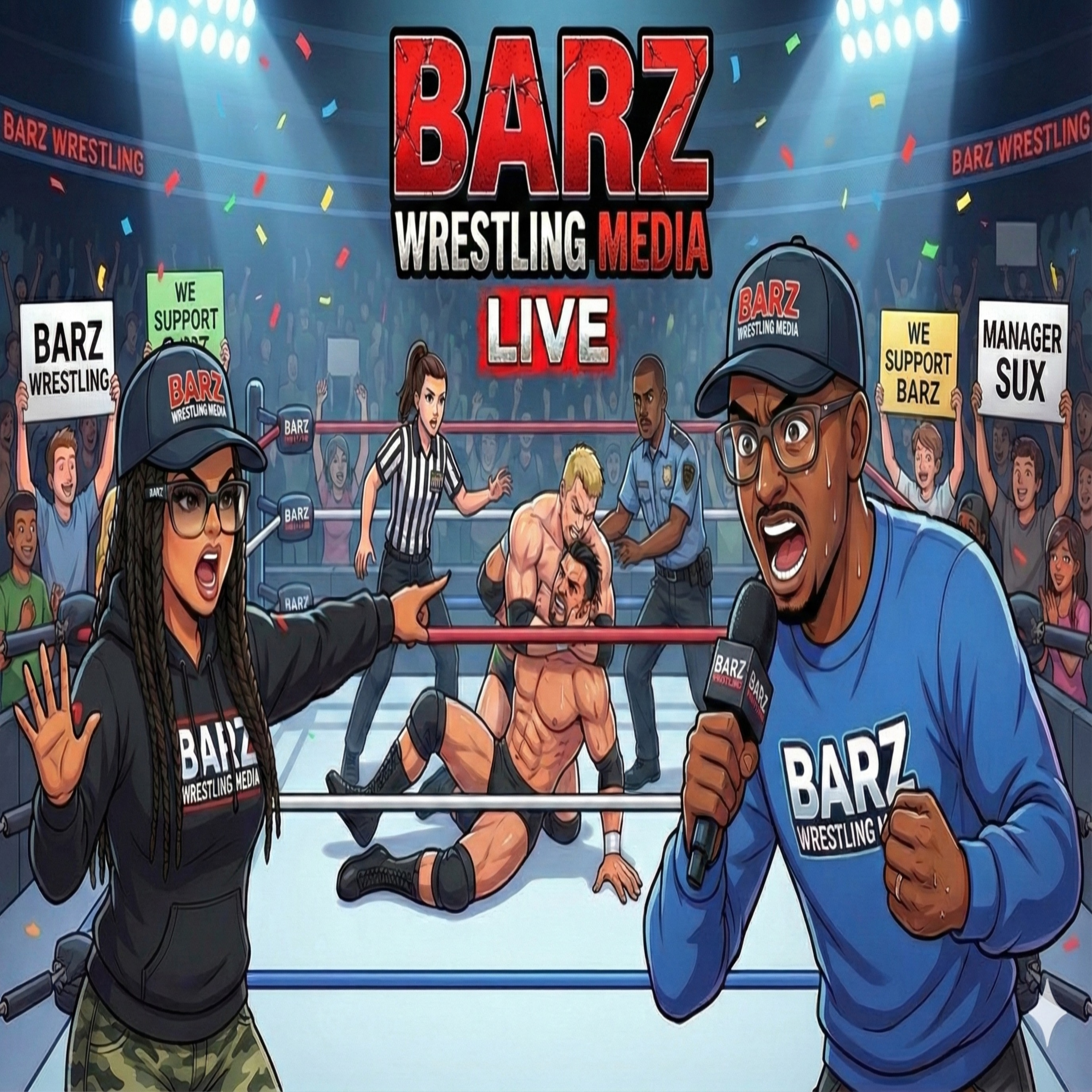 Barz Wrestling Media Ep. 1 🎙️🔥 | MJF vs Zilla Fatu, Booker T Debate & Wrestling’s Racist Past episode artwork