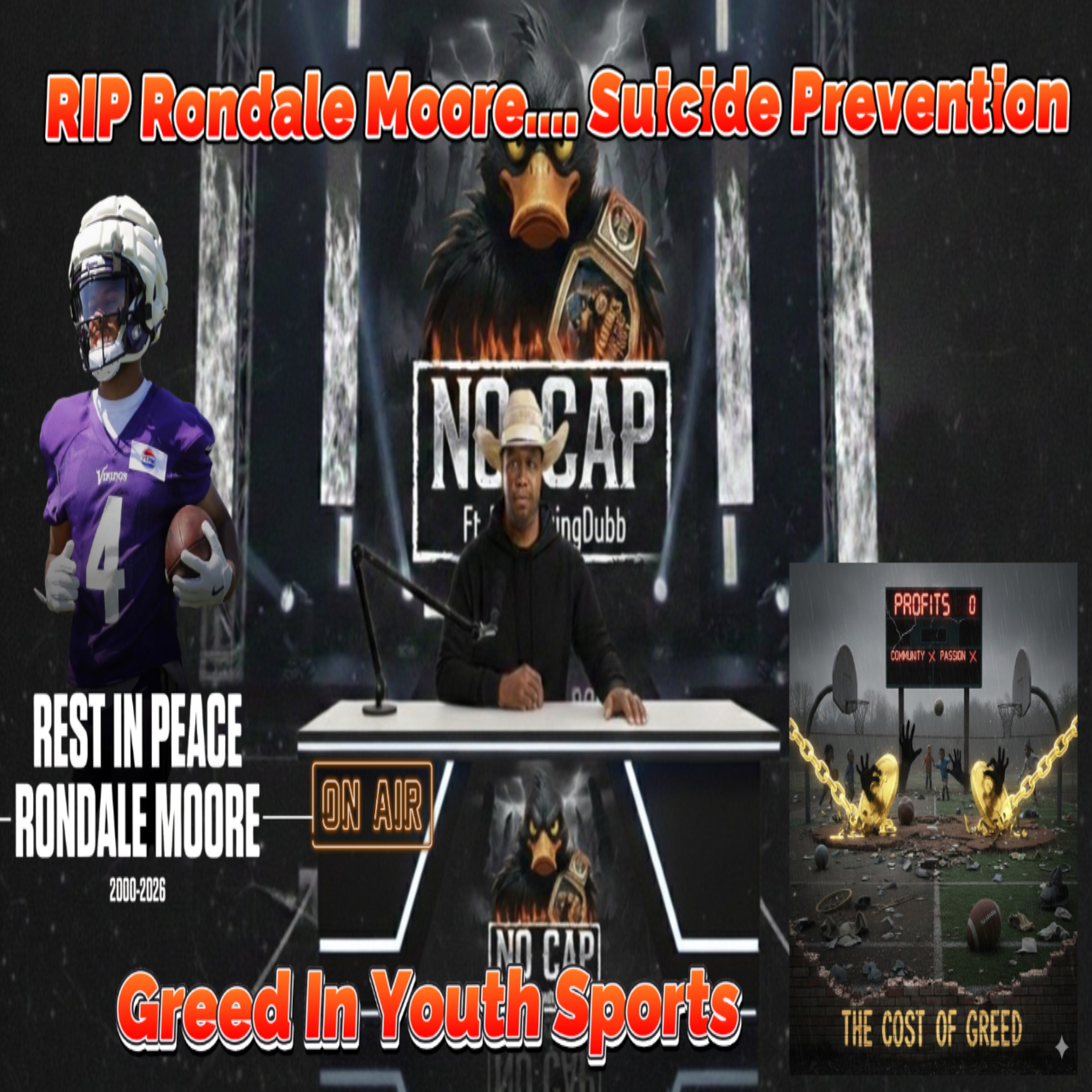 RIP Rondale Moore, Greed In Youth Sports episode artwork