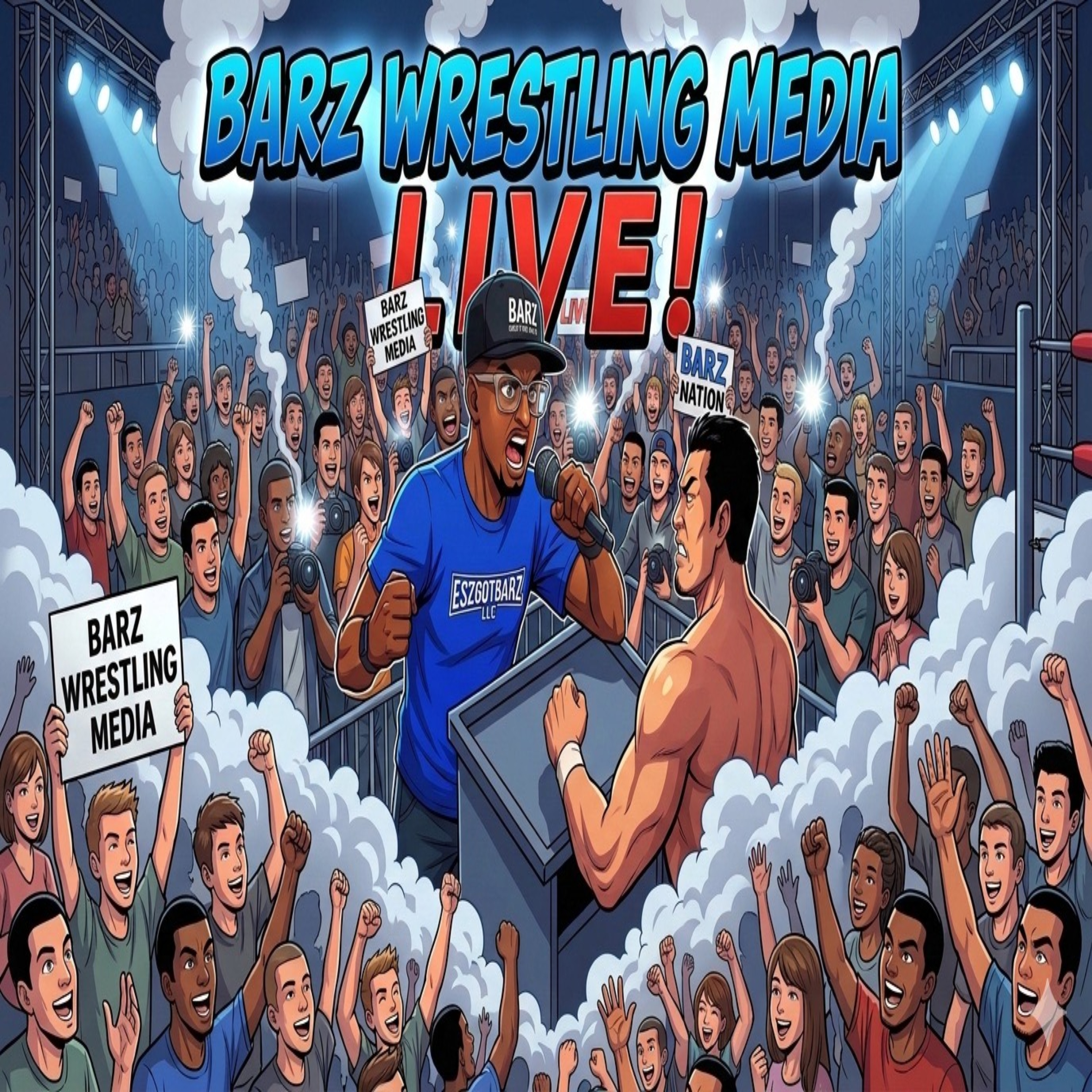 Season 1 Episode 3 – Barz Wrestling Media I 🚨 The Wrestling Drama Nobody Wants to Talk About… But We Will. 🚨 episode artwork