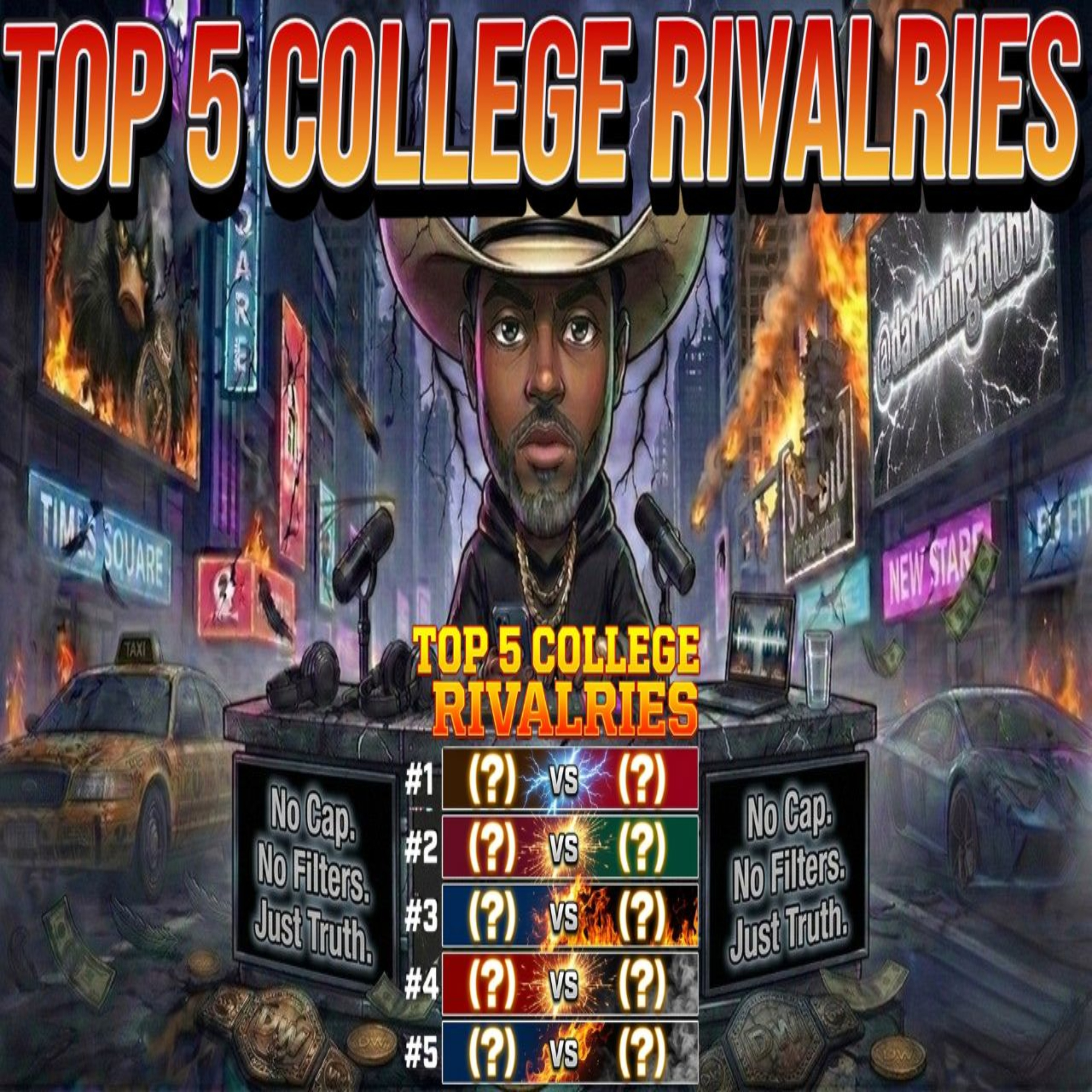  No Cap Ep. 10|Your Favorite Rivalry Didn’t Make My List?! 👀 Top College Rivalries RANKED episode artwork