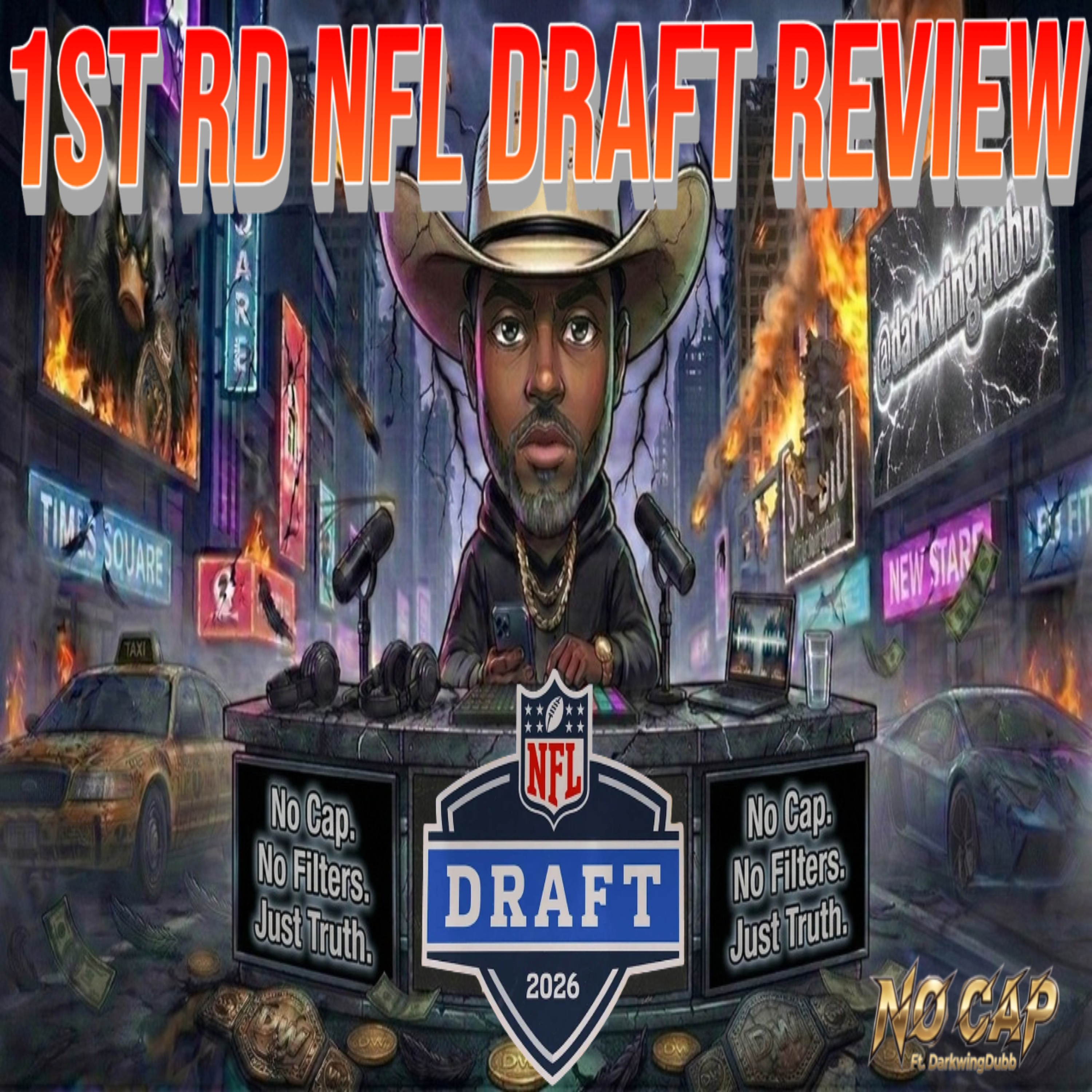 NFL Draft Round 1 Breakdown 👀 Surprises, Trades & Grades episode artwork