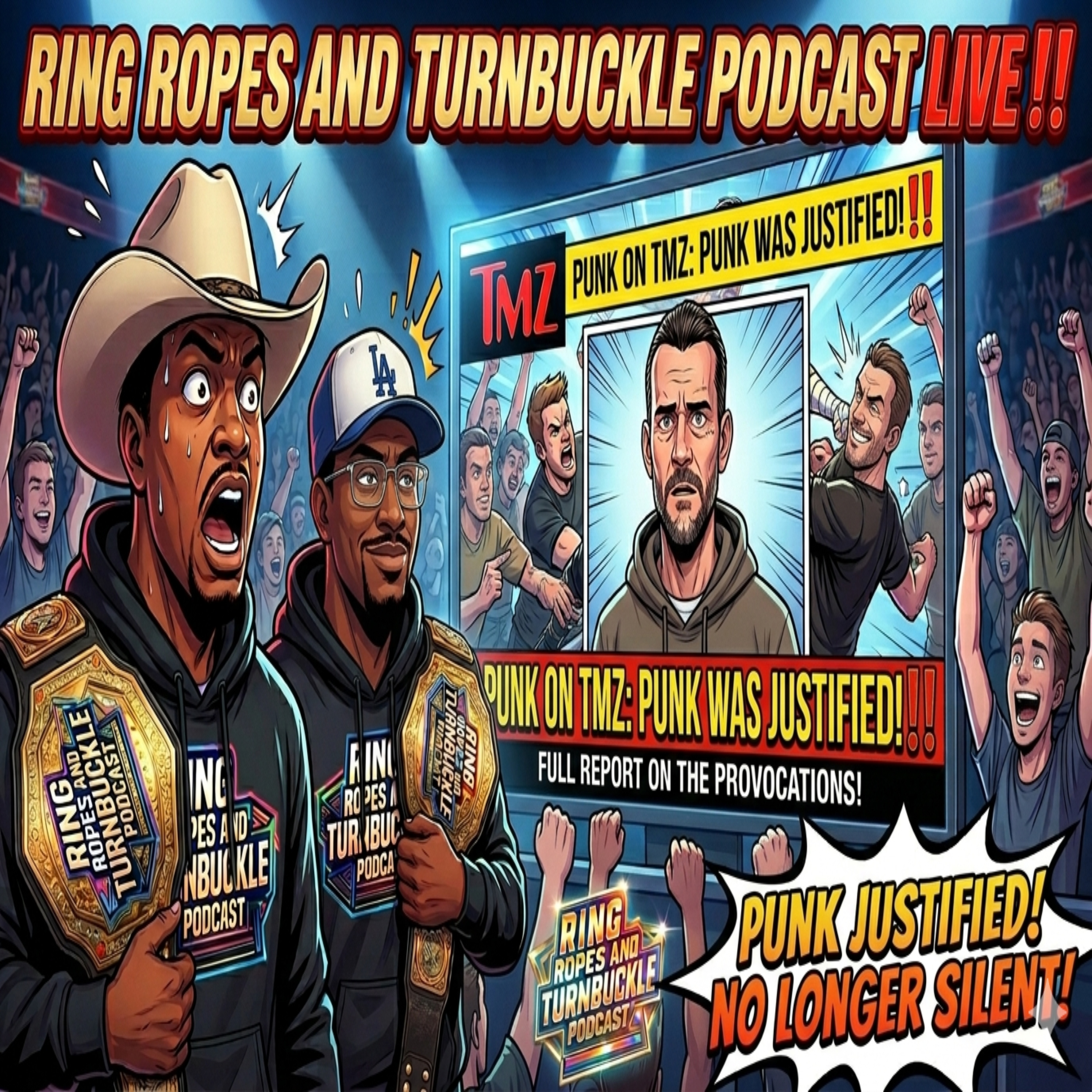 Things Got Heated 🔥 CM Punk, WWE AI & Creator Talk episode artwork
