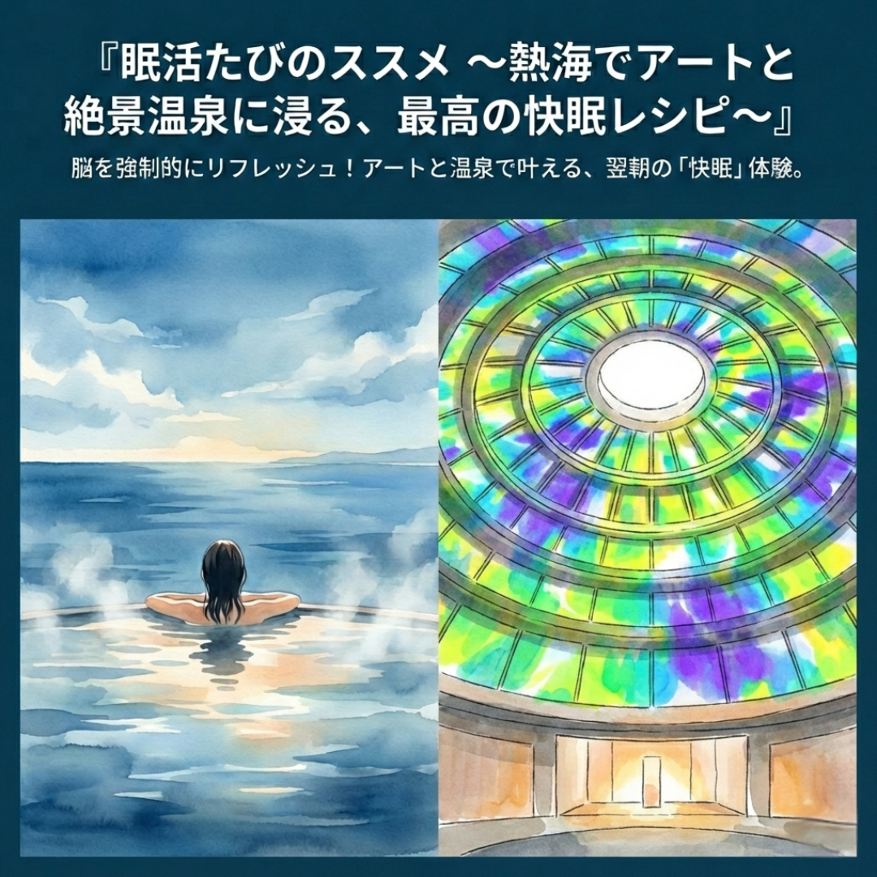 【28】眠活たびのススメ〜眠活✖️アート&スパ〜 episode artwork