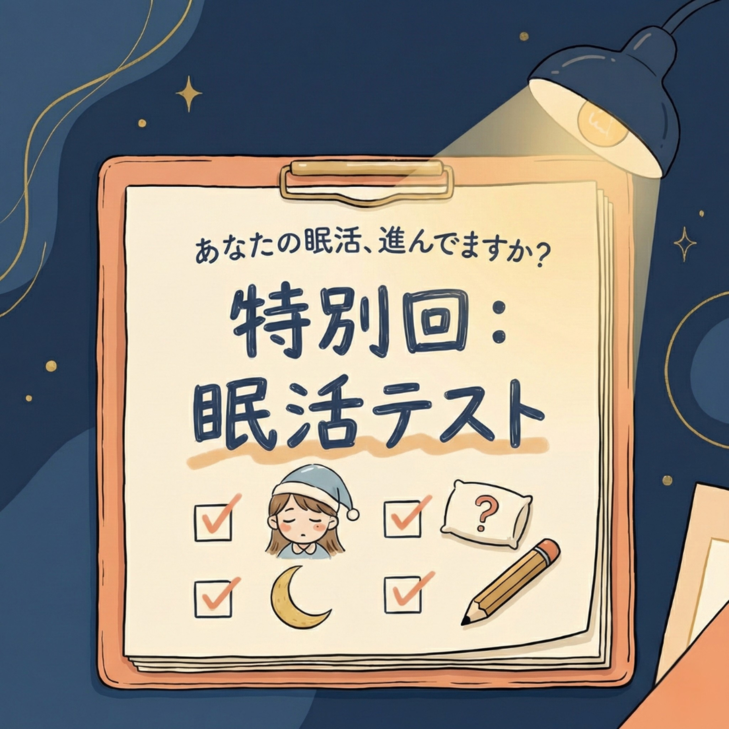 【33】あなたの眠活、すすんでますか? 〜第一回 眠活テスト〜 episode artwork