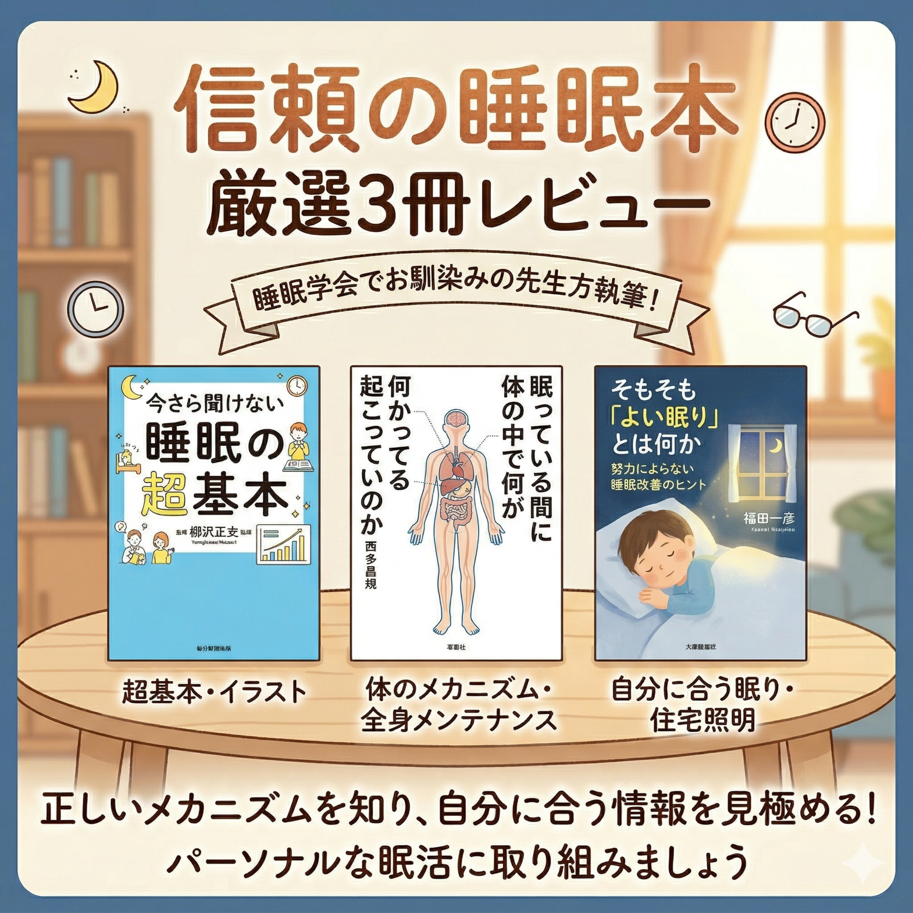 【39】快眠部屋コーディネーターがおすすめする睡眠の本 episode artwork
