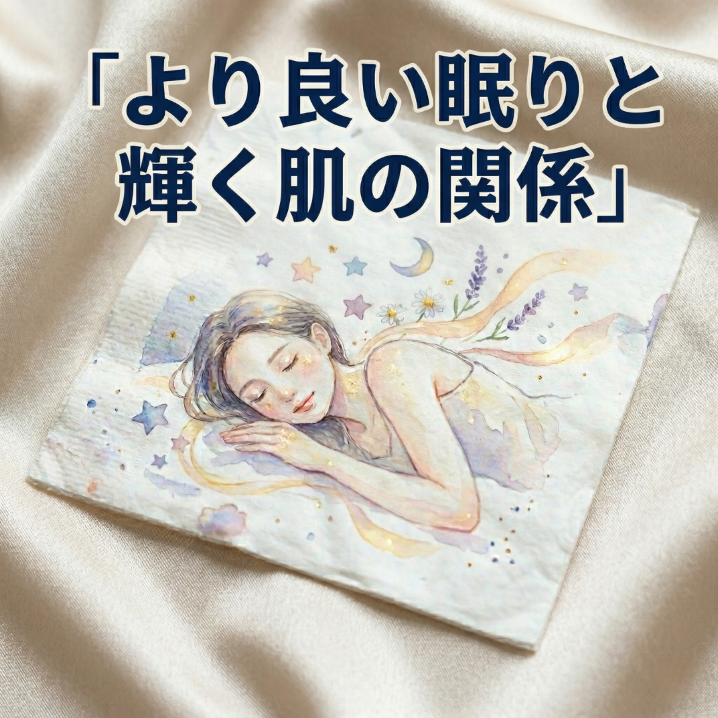 【40】キレイな人は良く寝ている⁉️ 睡眠と美容の強固な関係 episode artwork