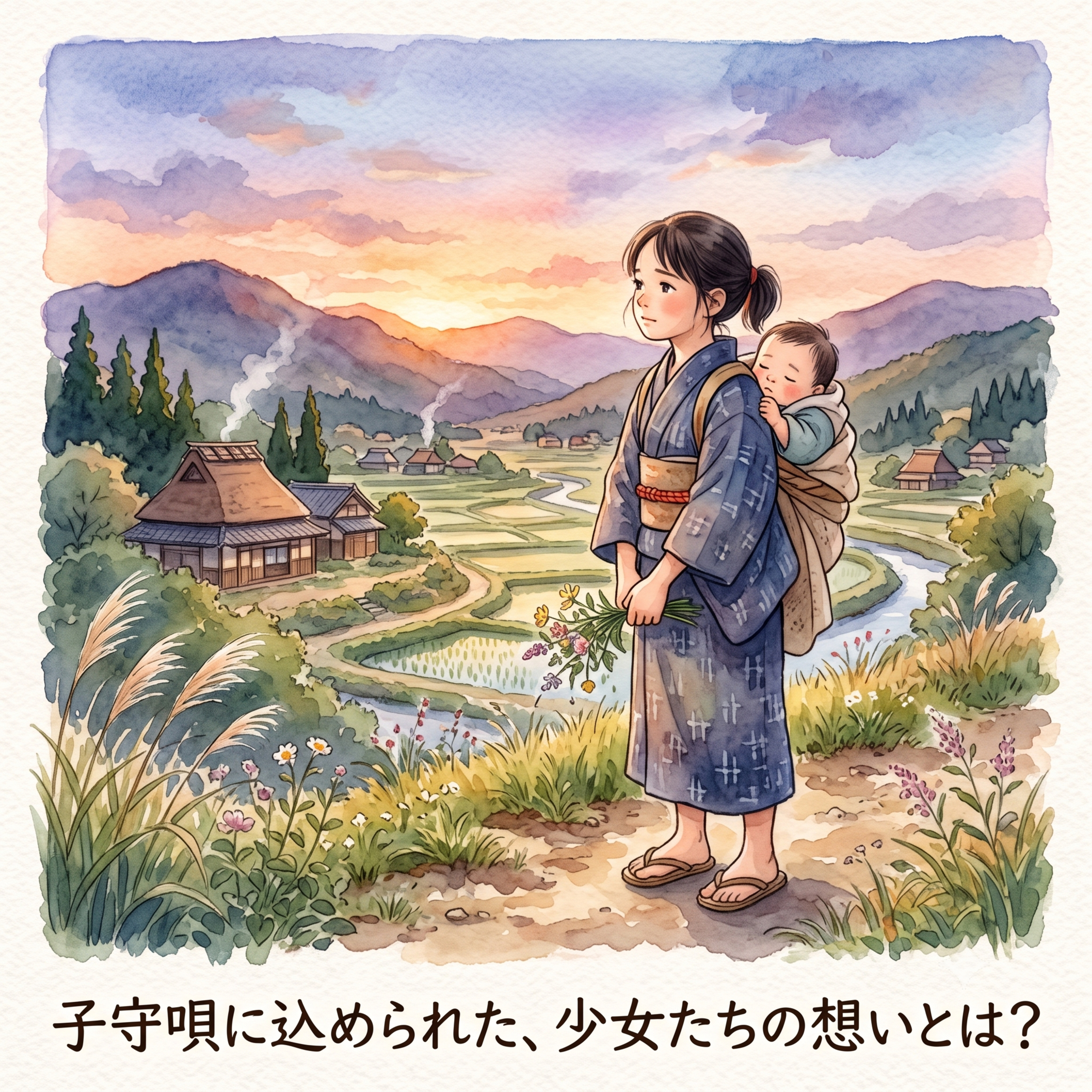 【54】日本の「子守唄」受け継がれる懐かしいメロディーと、その背景 《 演奏家:カカオさん》 episode artwork