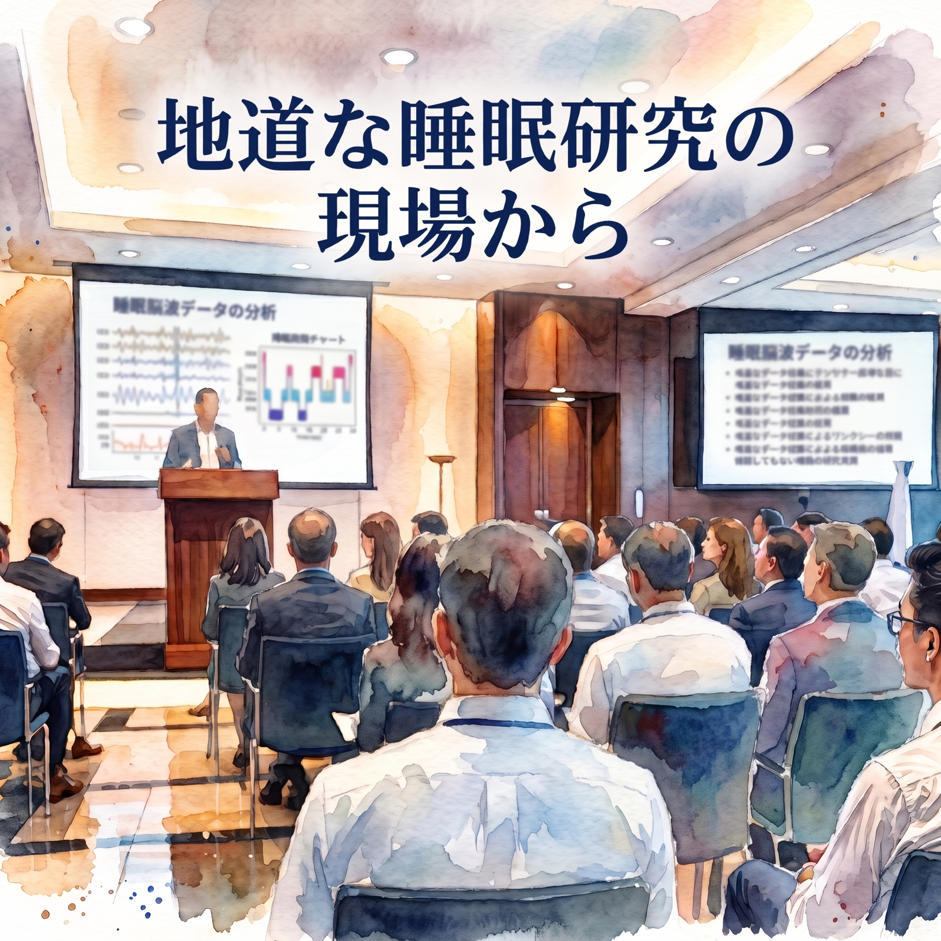 【59】雑感！日本睡眠学会2026♢多様な睡眠研究に触れて《上級・睡眠健康指導士：川手さん》 episode artwork