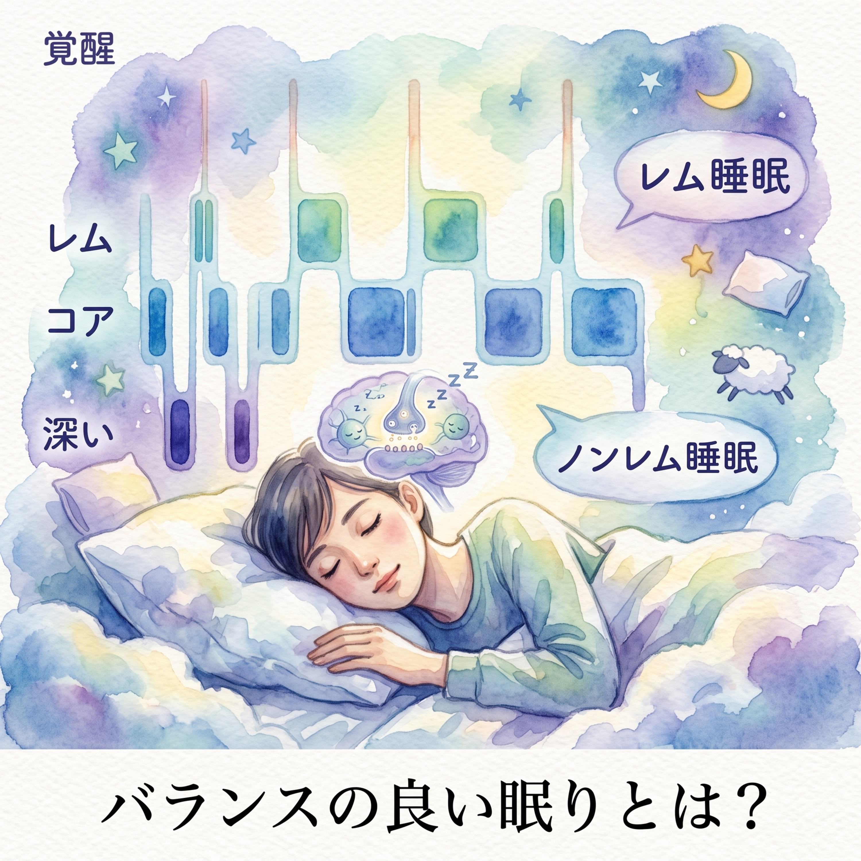 【08】「レム睡眠＝浅い」は誤解？知っておきたい睡眠の種類 episode artwork